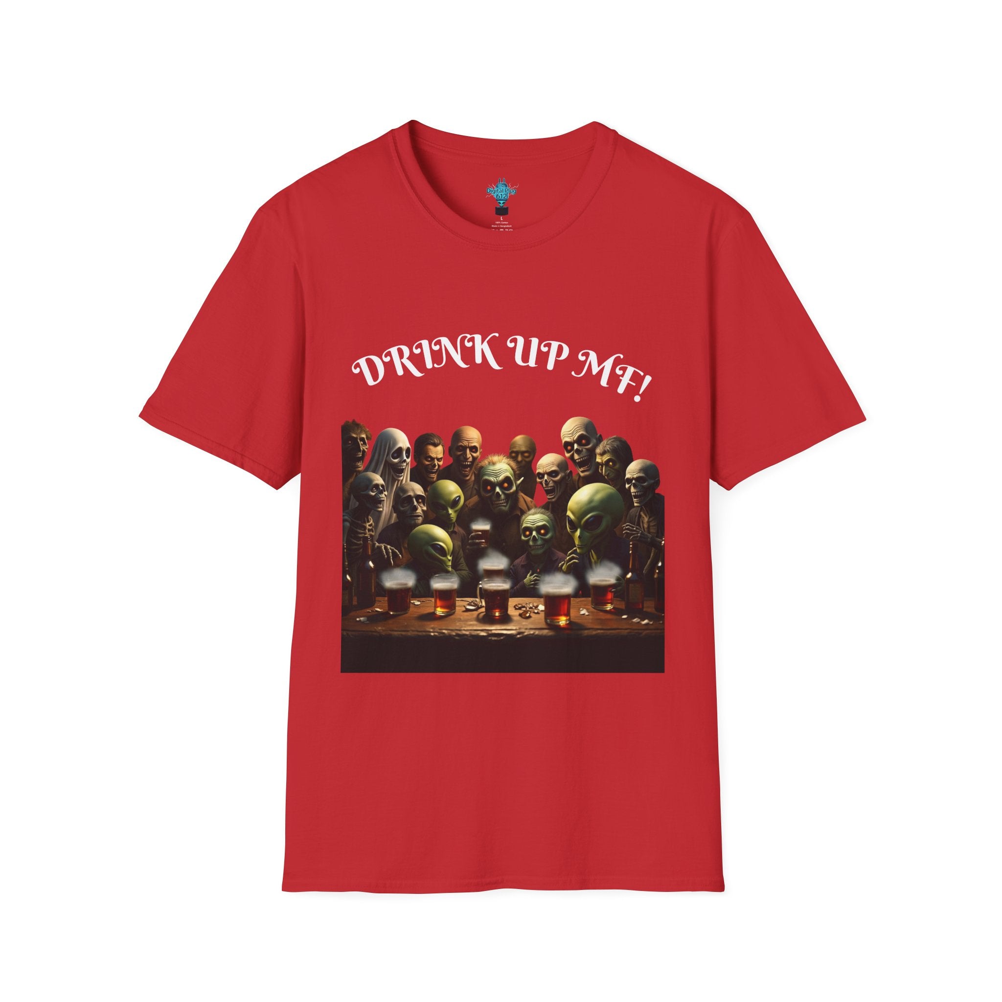 VYBZ Humorous Monster Unisex T-Shirt - Classic Quote Design