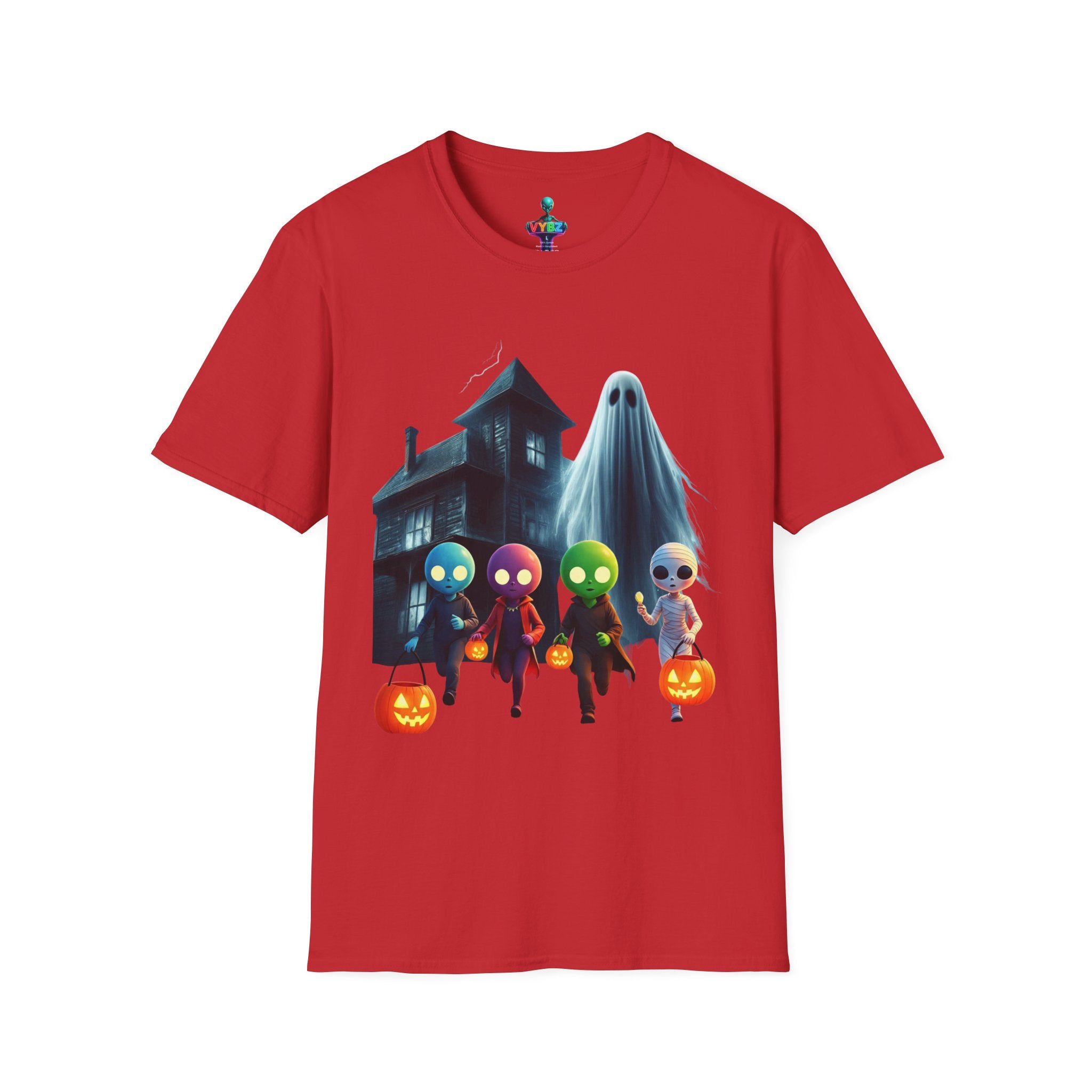 VYBZ "Aliens & Ghost" Halloween Graphic Tee
