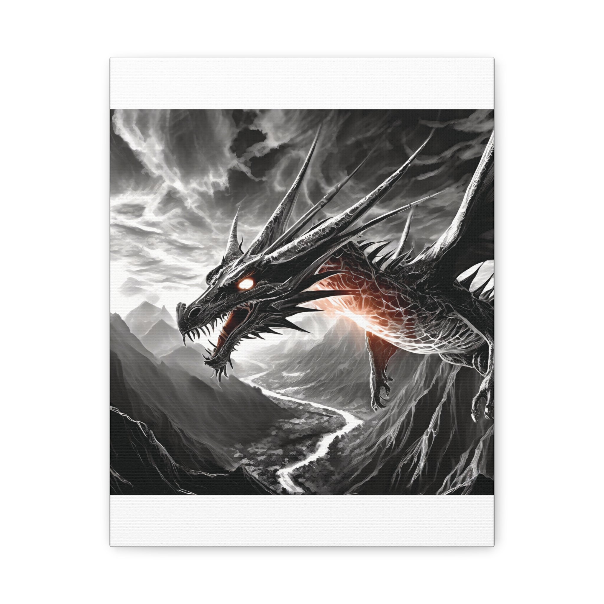 Dragon Art Canvas Print