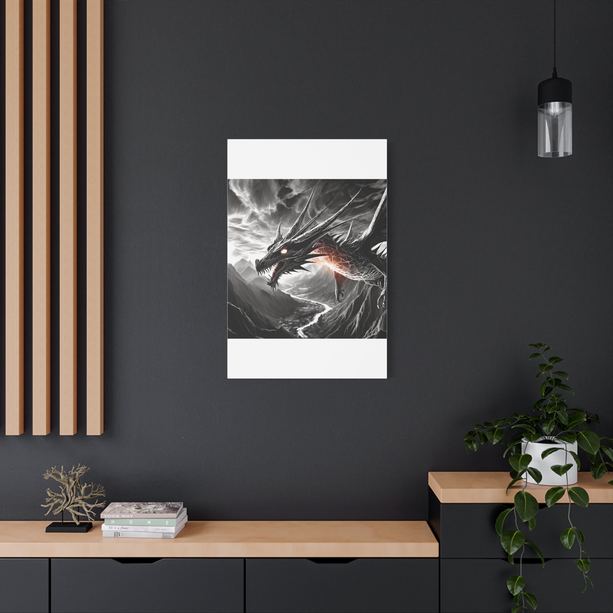 Dragon Art Canvas Print
