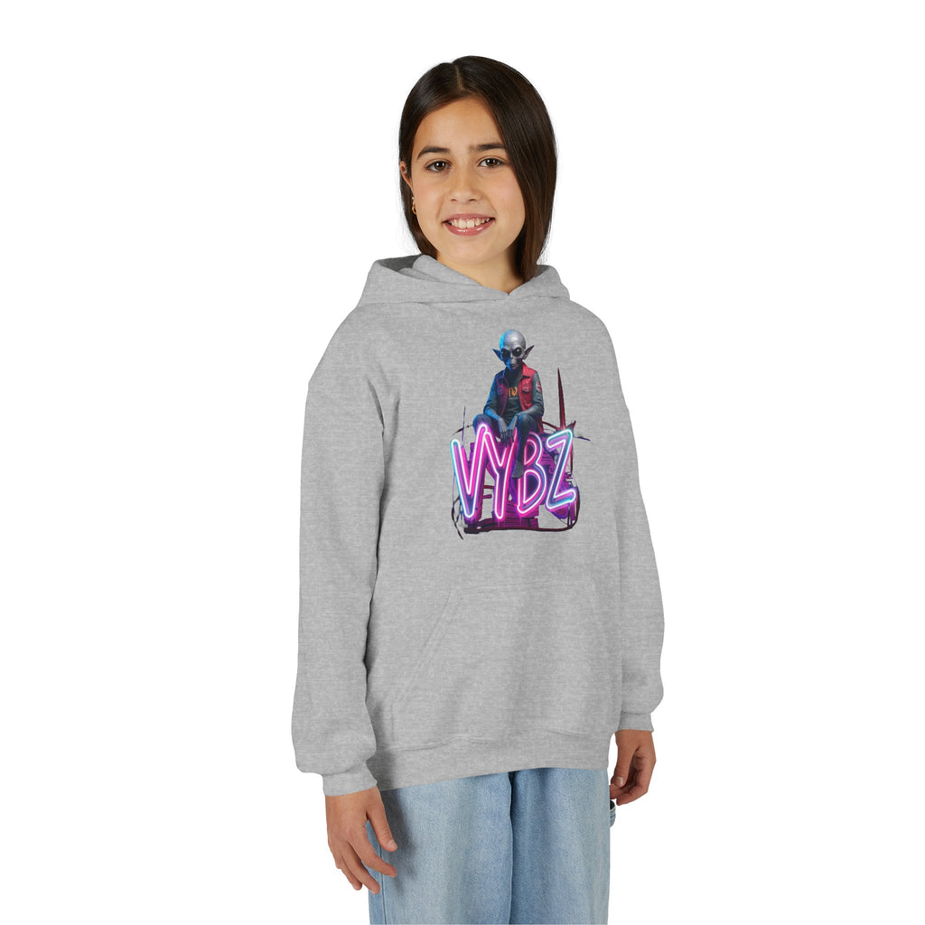 VYBZ Alien Youth Heavy Blend Hooded Sweatshirt, Cozy Streetwear, Perfect for Teens, Gifts for Holidays and Occasions, Casual [...]