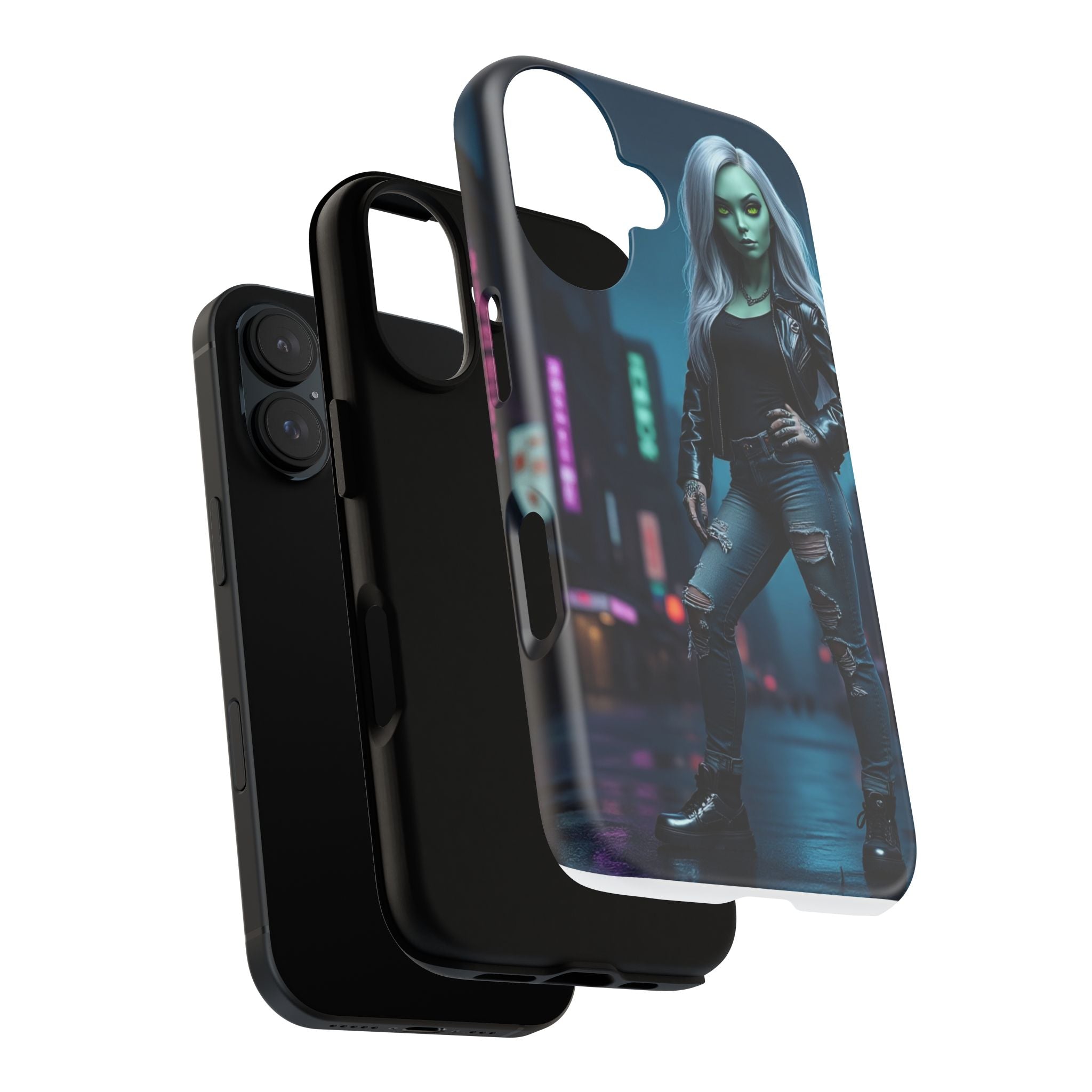 Alien Chic Tough Phone Case