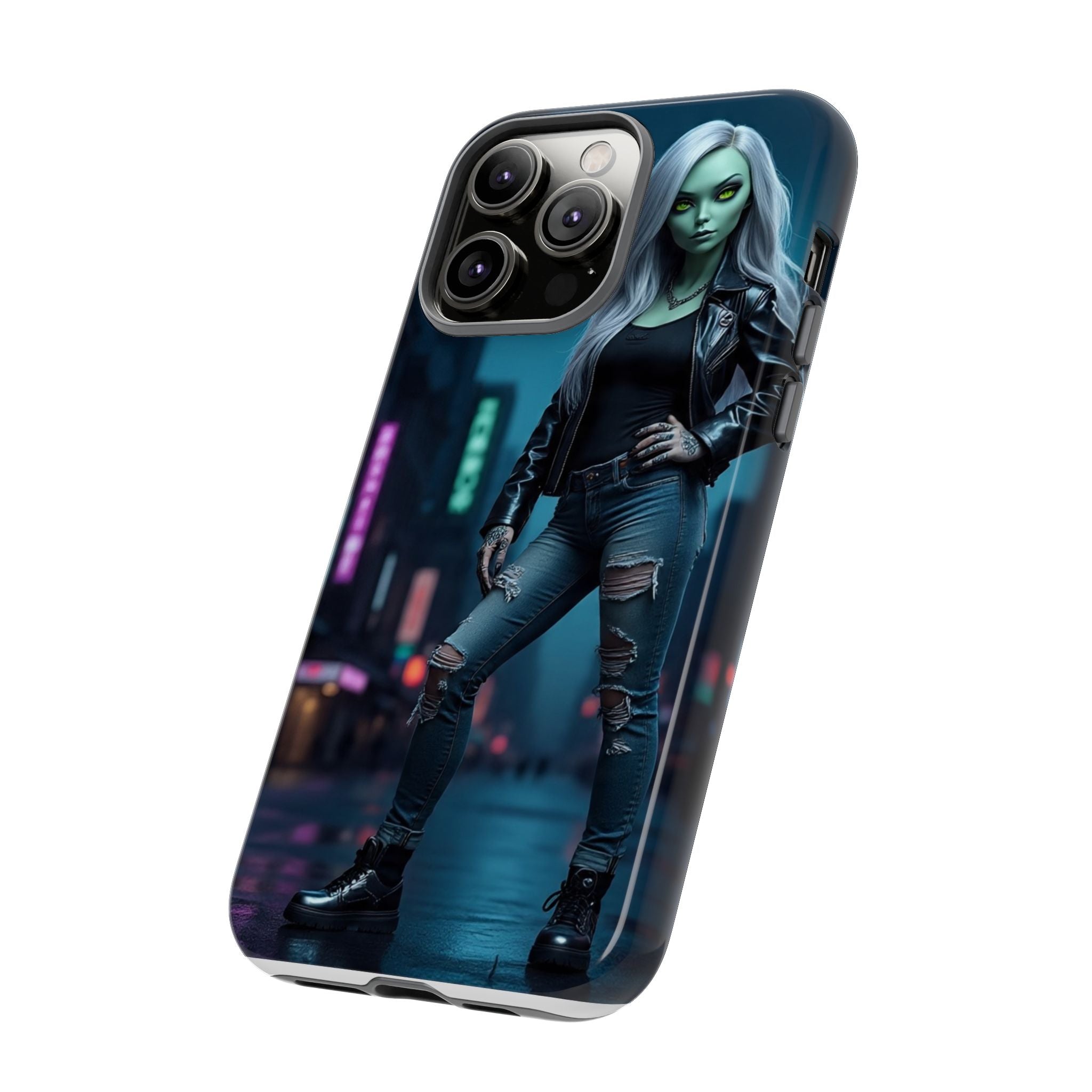 Alien Chic Tough Phone Case