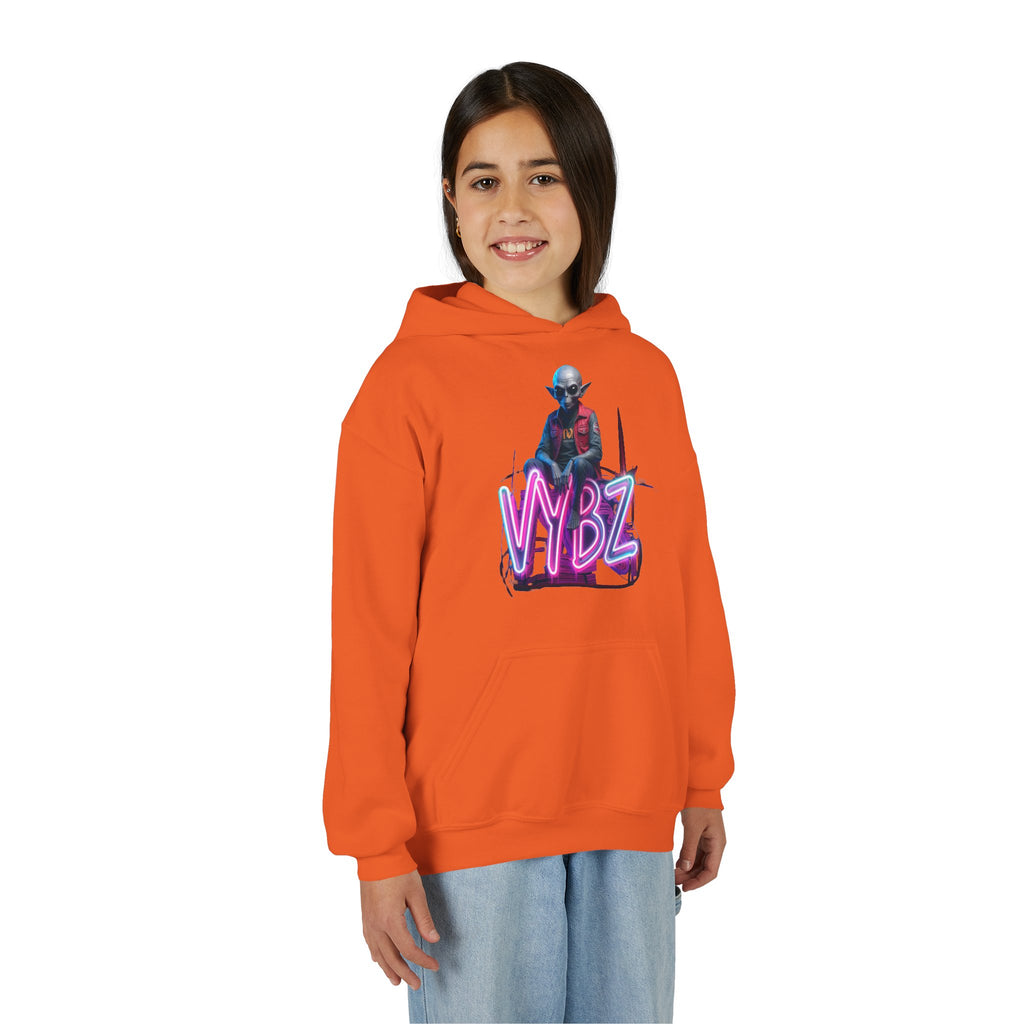 VYBZ Alien Youth Heavy Blend Hooded Sweatshirt, Cozy Streetwear, Perfect for Teens, Gifts for Holidays and Occasions, Casual [...]