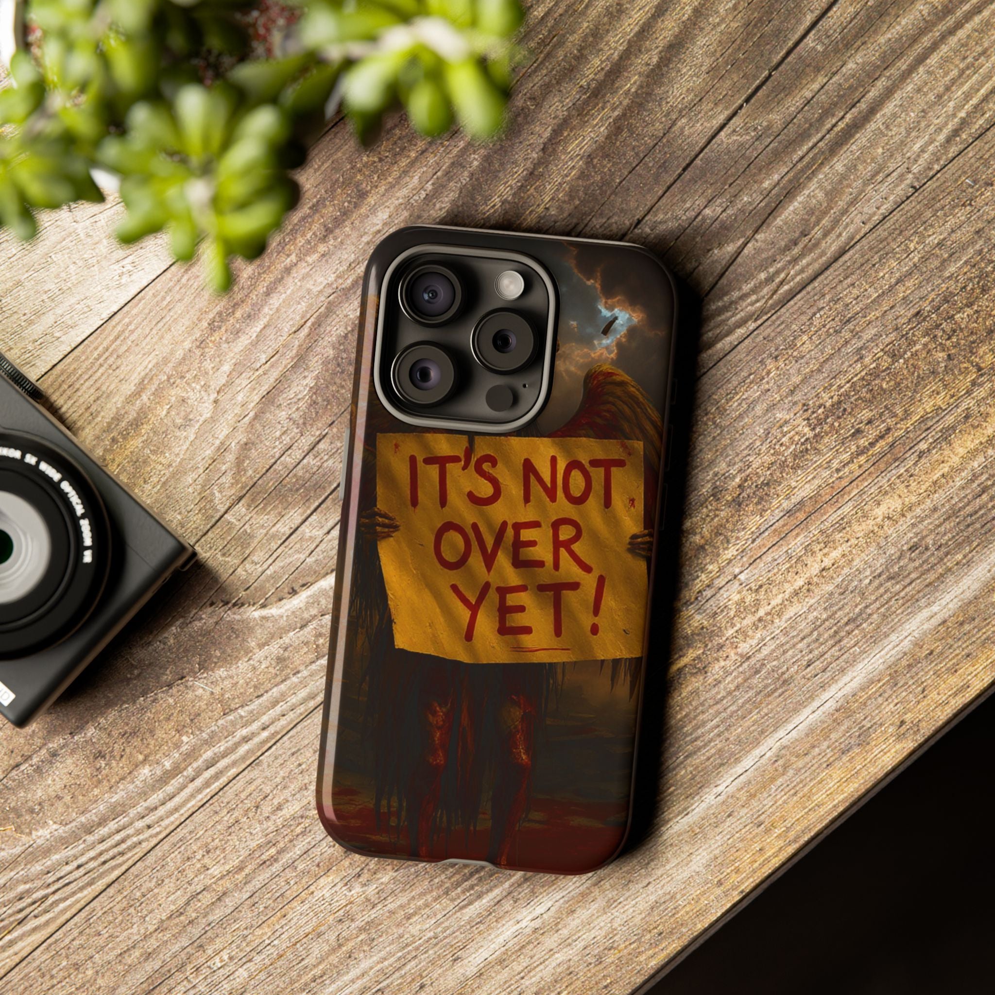 Phone Cases - It's Not Over Zombie Apocalypse Design