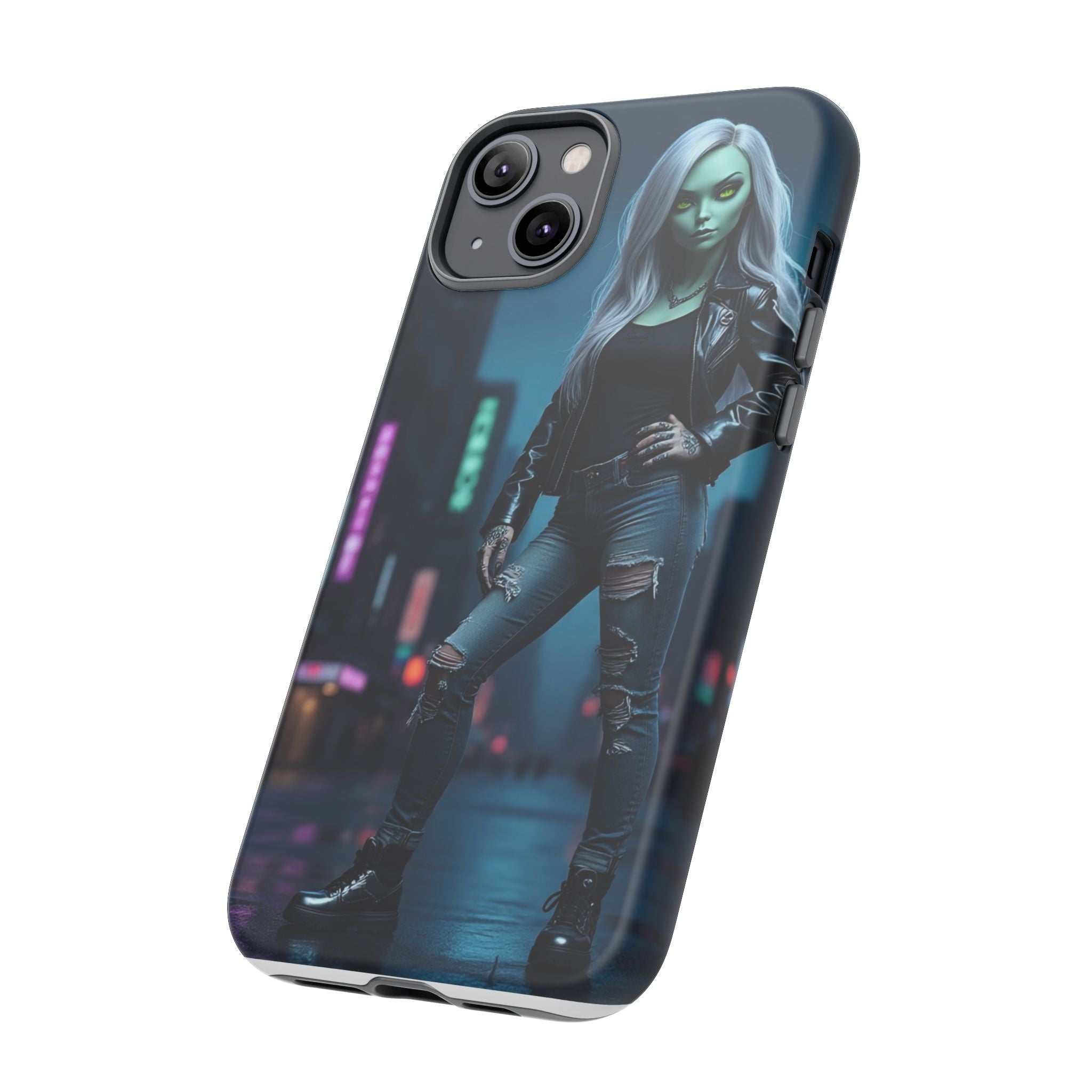 Alien Chic Tough Phone Case