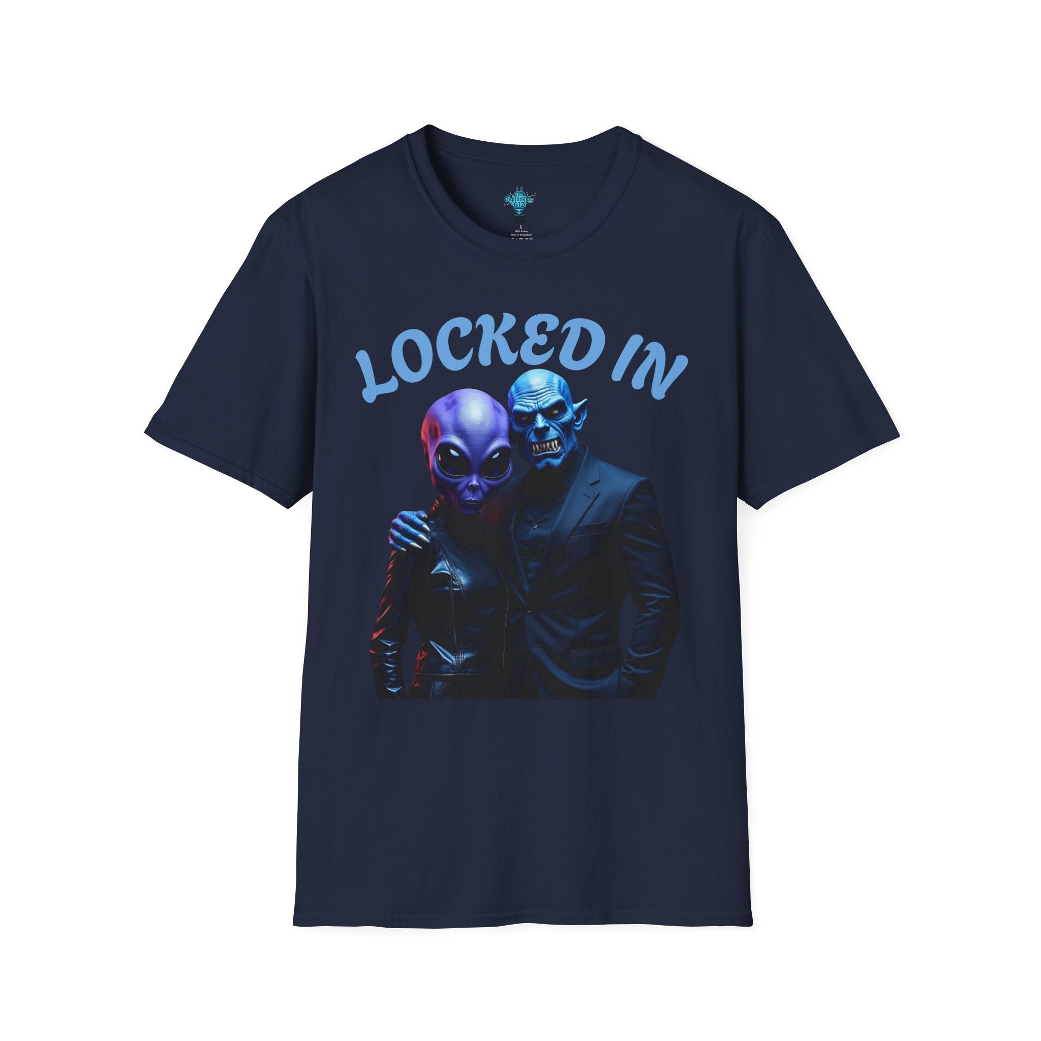 VYBZ "Locked In" Alien Couple T-Shirt