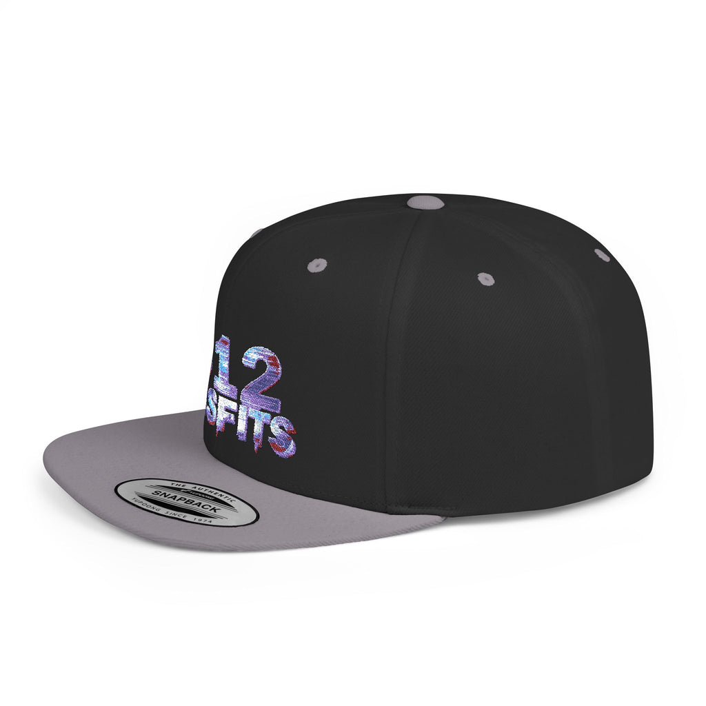 612 Misfits Flat Bill Snapback Hat – Retro Graphic Streetwear Cap