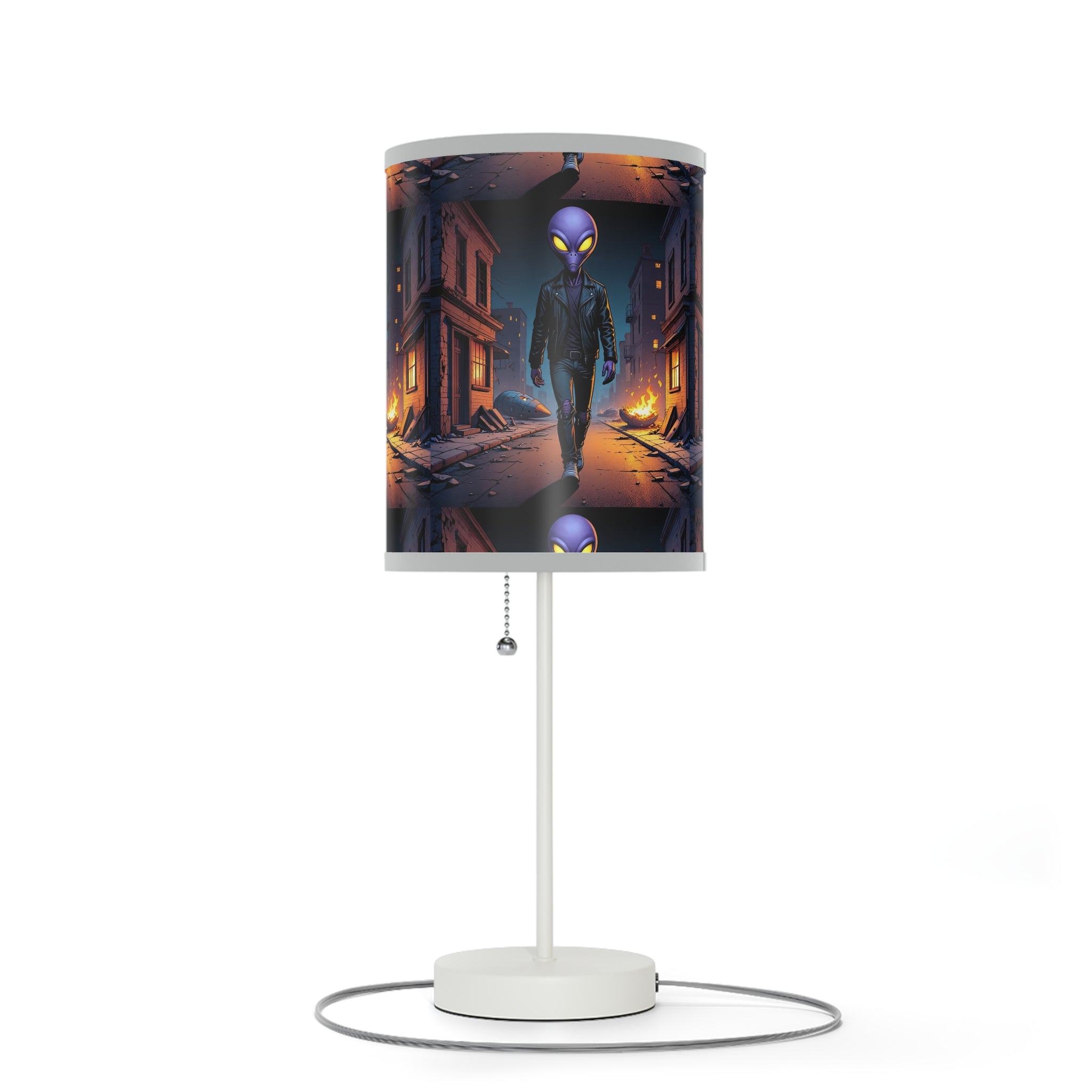 Alien-Themed Table Lamp