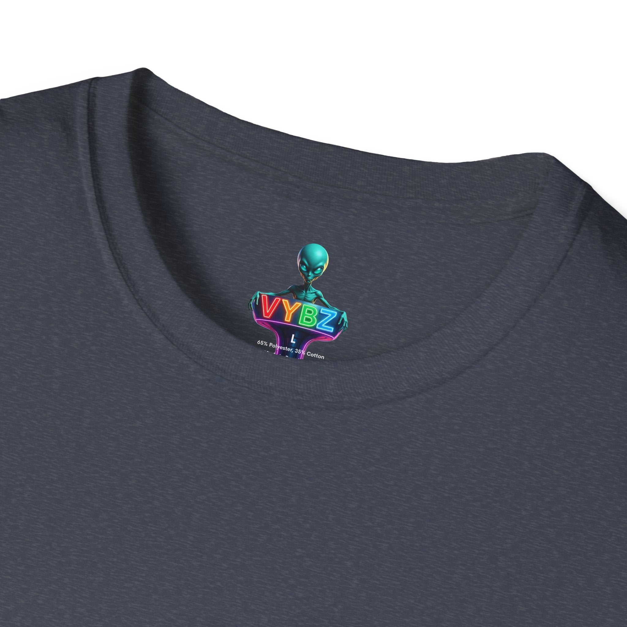 VYBZ Playful Cartoon Retro Skater T-Shirt, Fun Streetwear, Unisex Tee for Kids and Adults, Summer Outfits, Gift for Skateboarding Enthusiasts