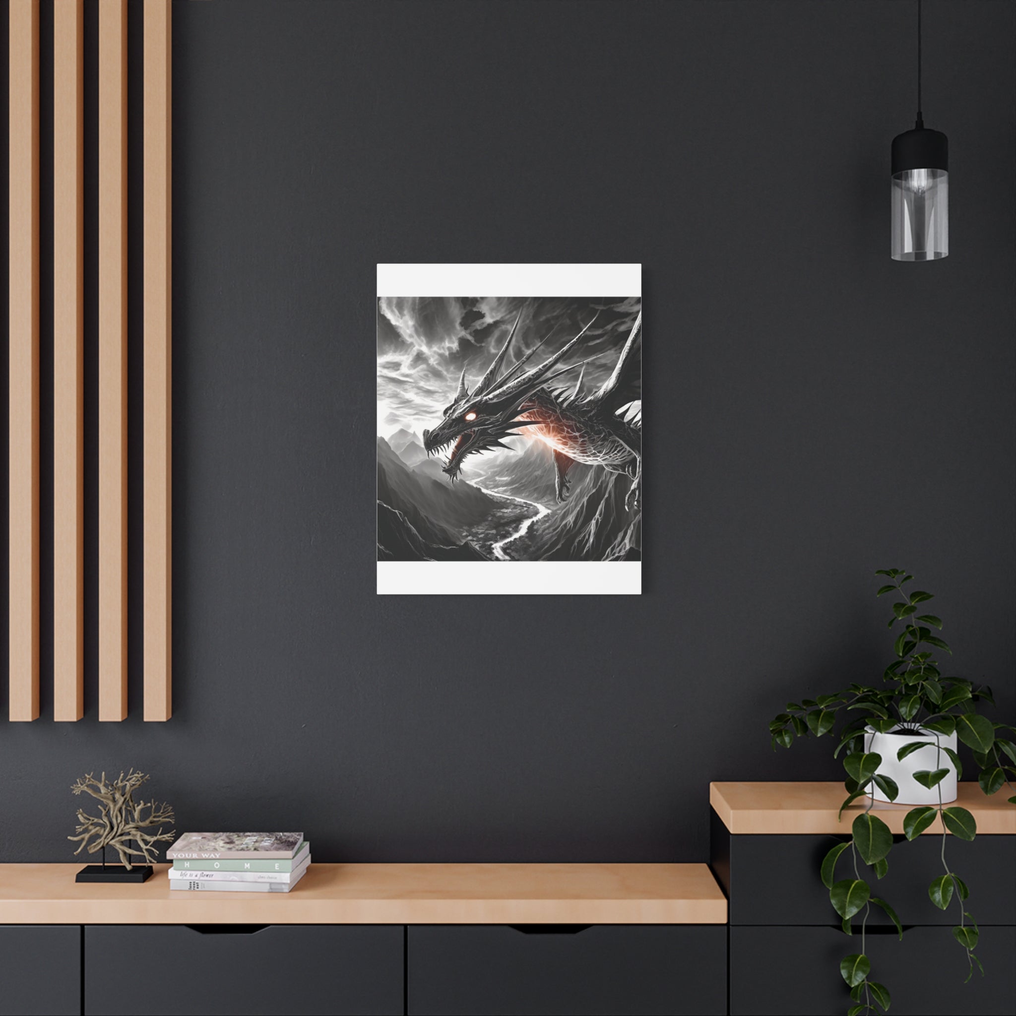 Dragon Art Canvas Print