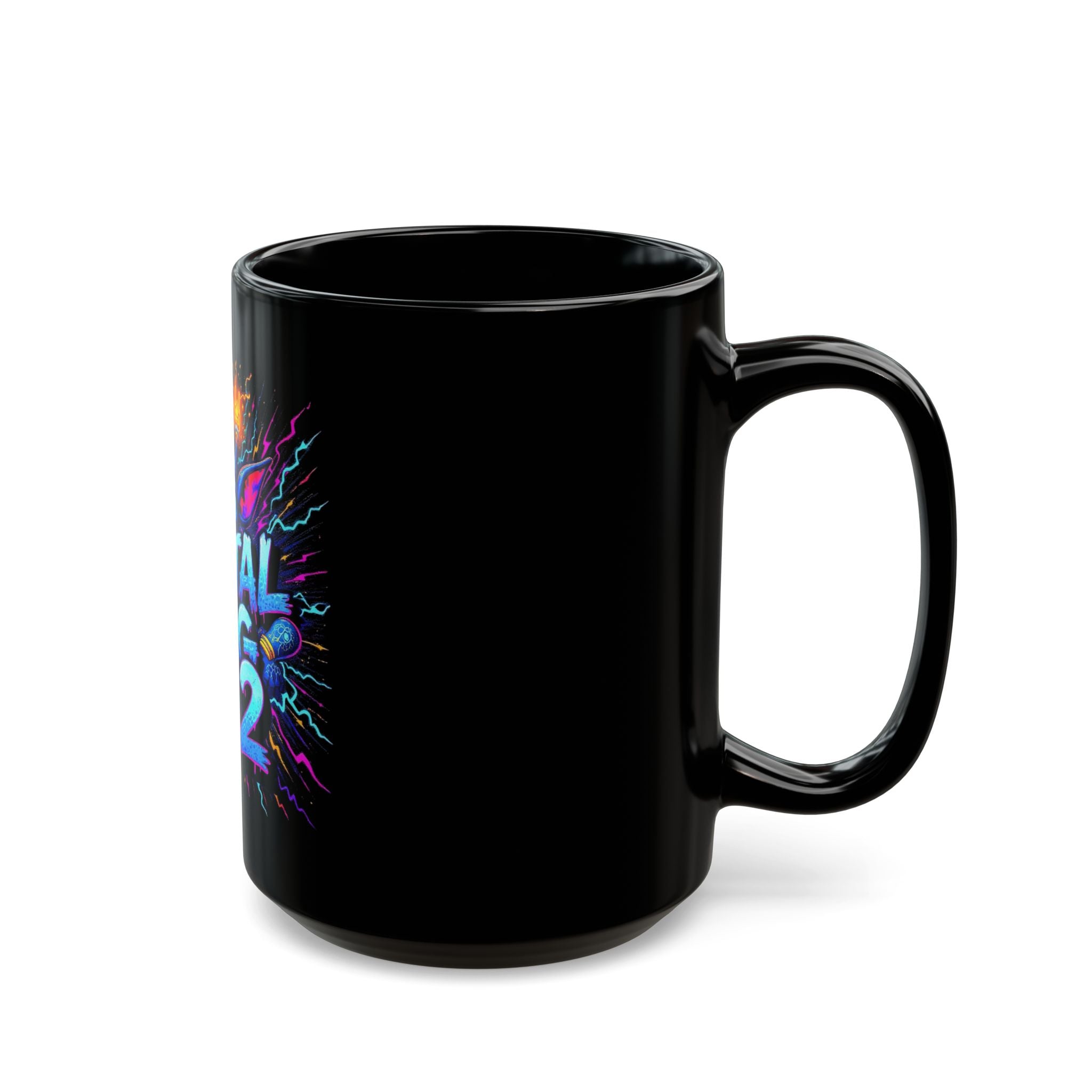 612 Misfits "Plugz" Character Black Mug — 11oz & 15oz