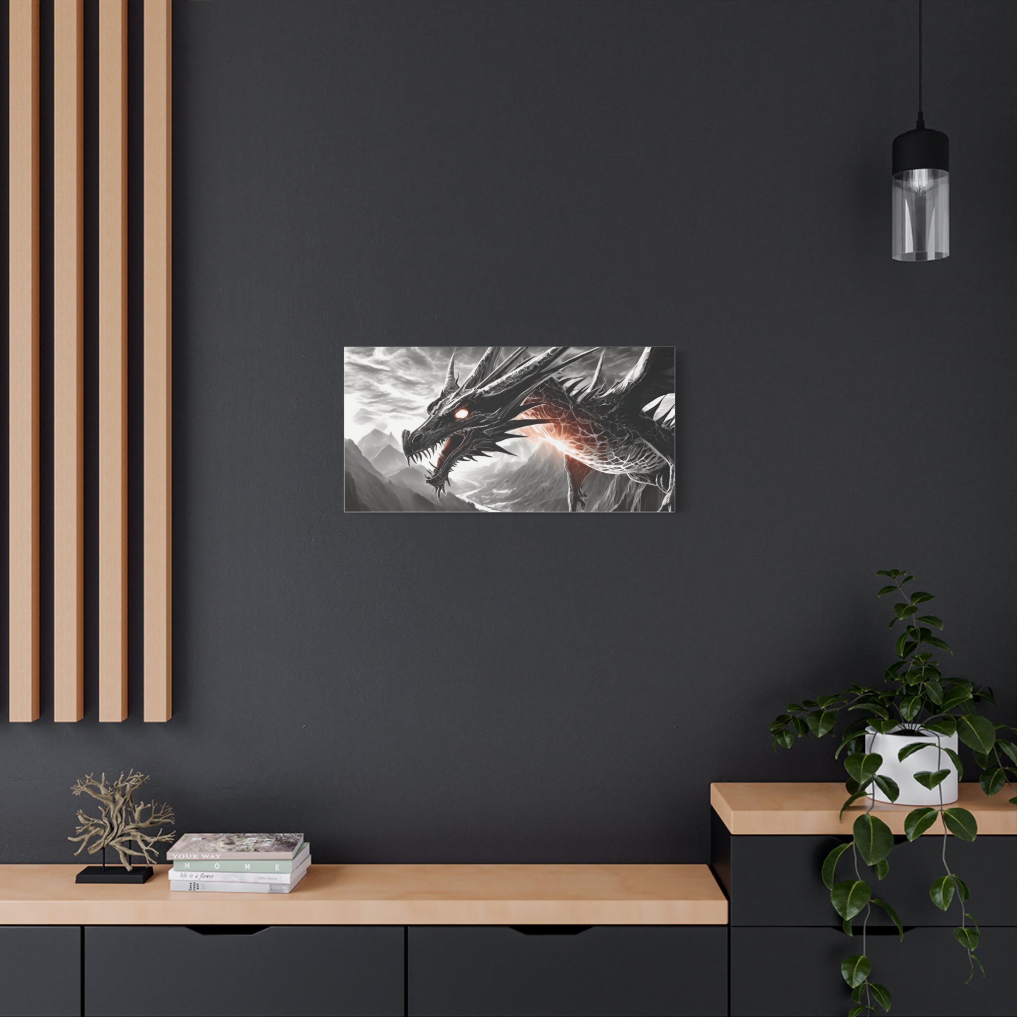 Dragon Art Canvas Print