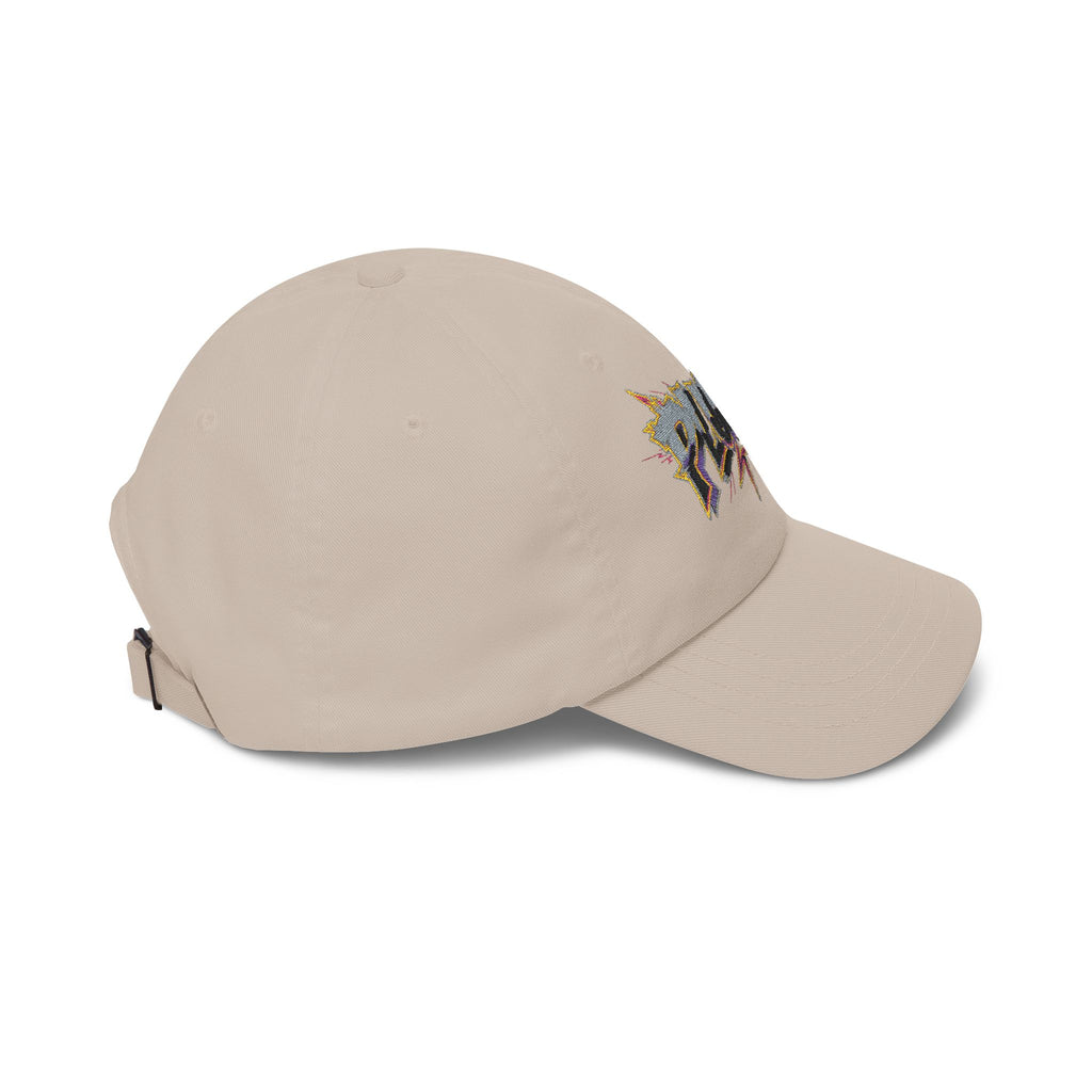 Dad Cap — 'PLUGZ' Street Art Embroidered Baseball Hat
