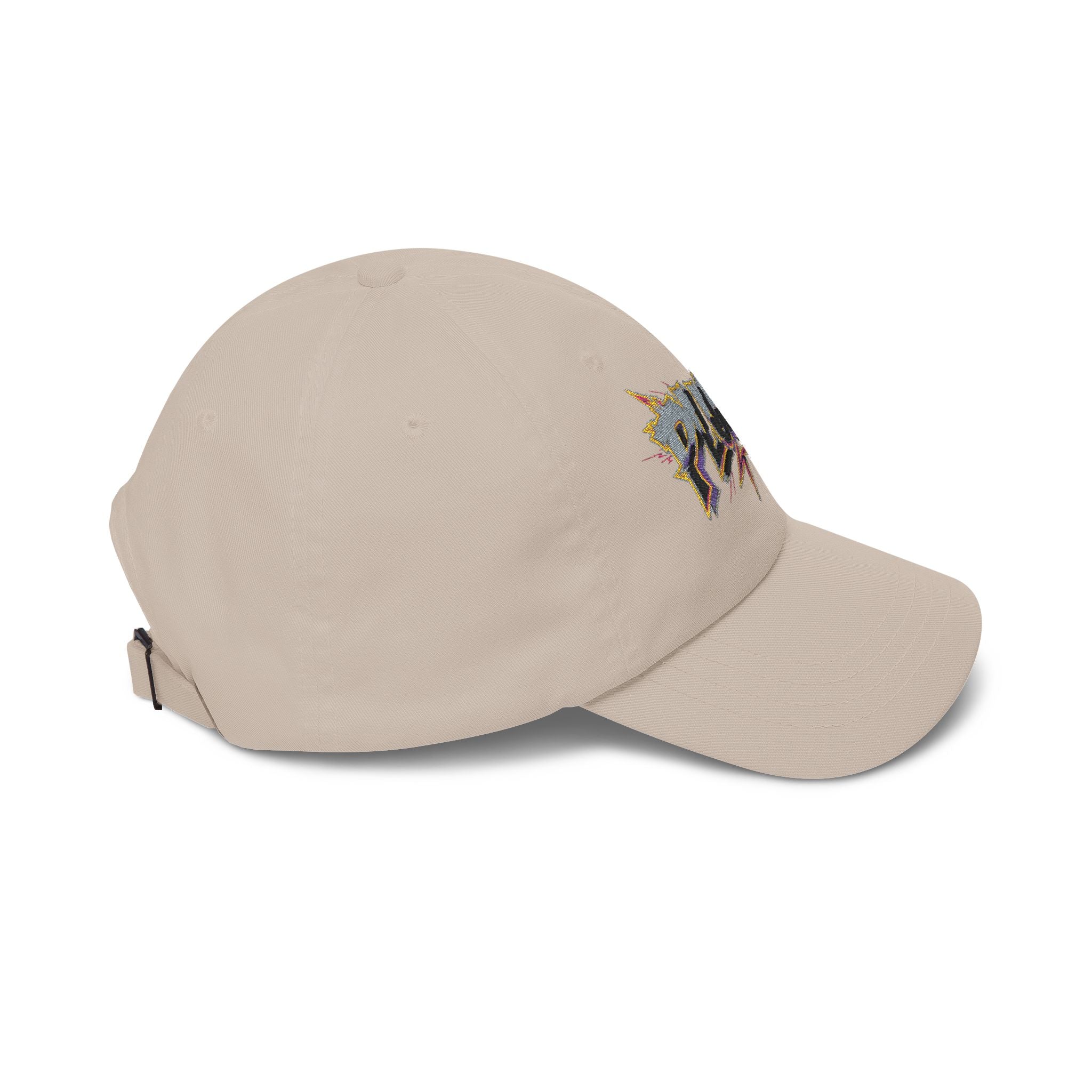 Dad Cap — 'PLUGZ' Street Art Embroidered Baseball Hat