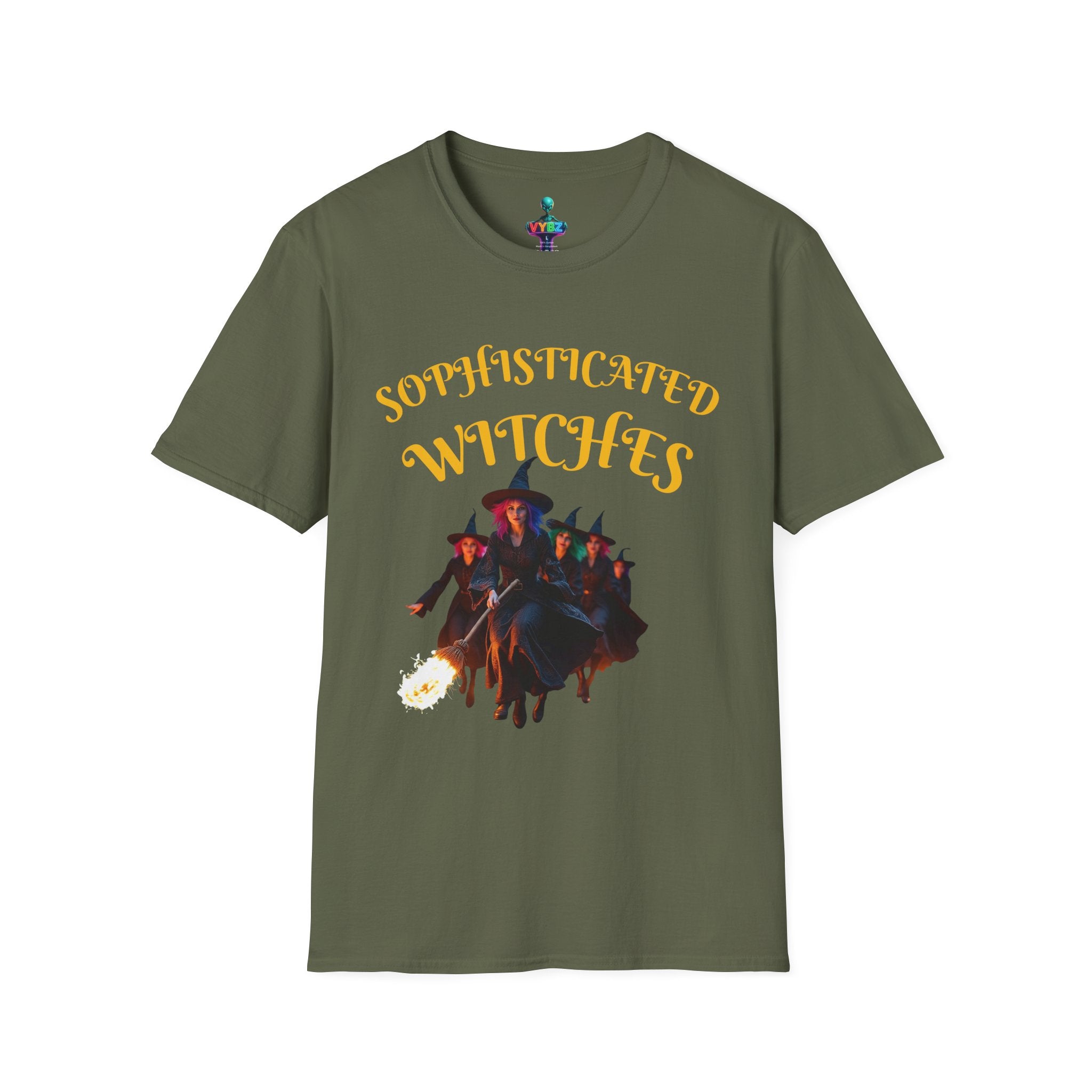 VYBZ Sophisticated Witches Unisex Softstyle T-Shirt