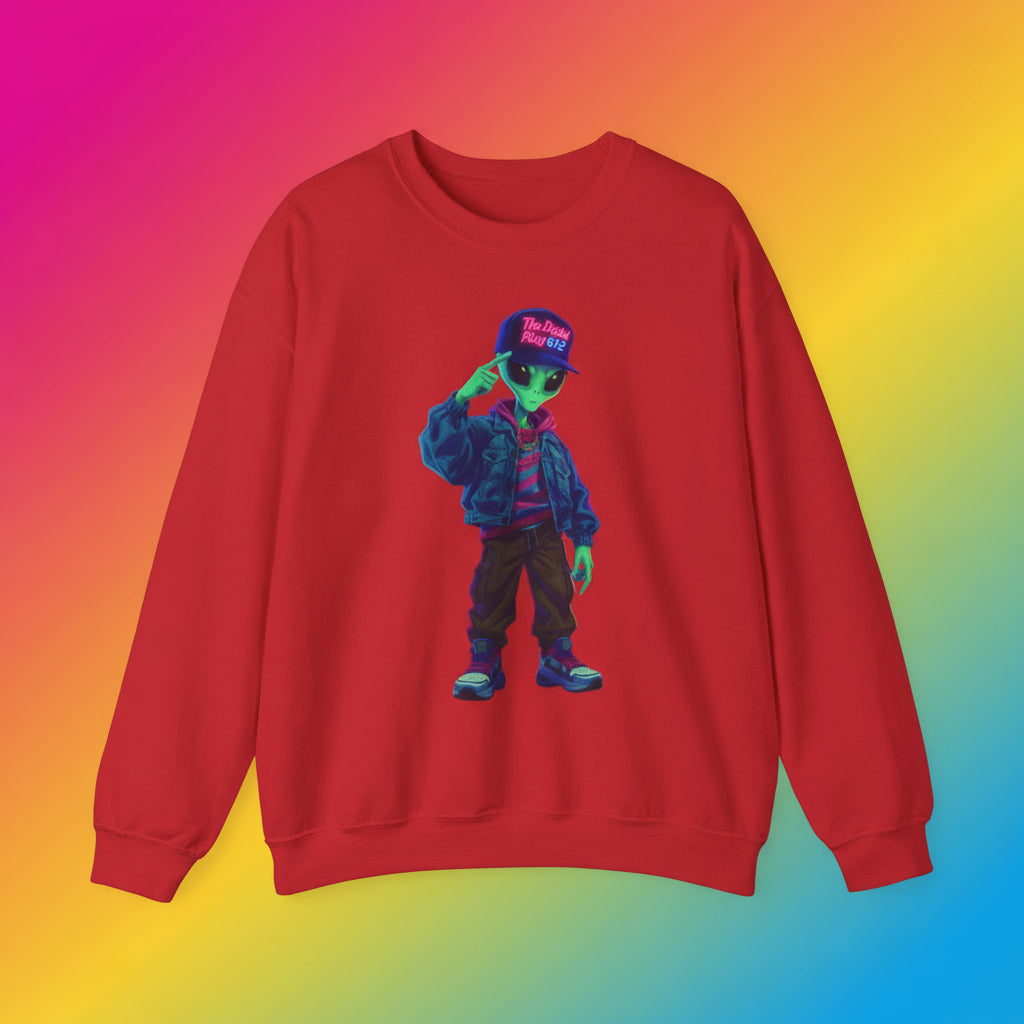 Stylish Alien Graphic Sweatshirt | Unisex Heavy Blend Crewneck | Trendy Casual Wear, Gift for Hipsters, Streetwear Fashion, Unique Art [...]