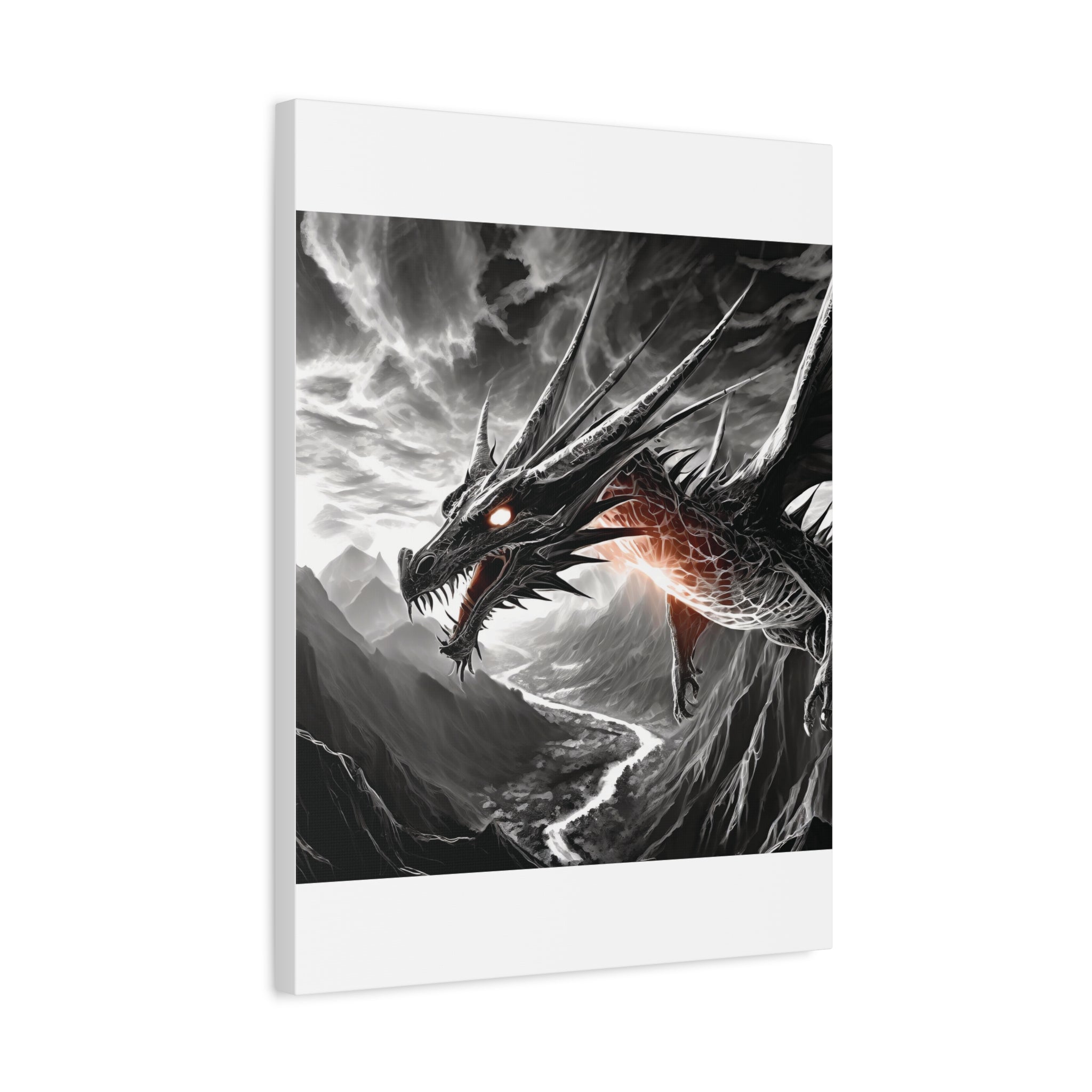 Dragon Art Canvas Print