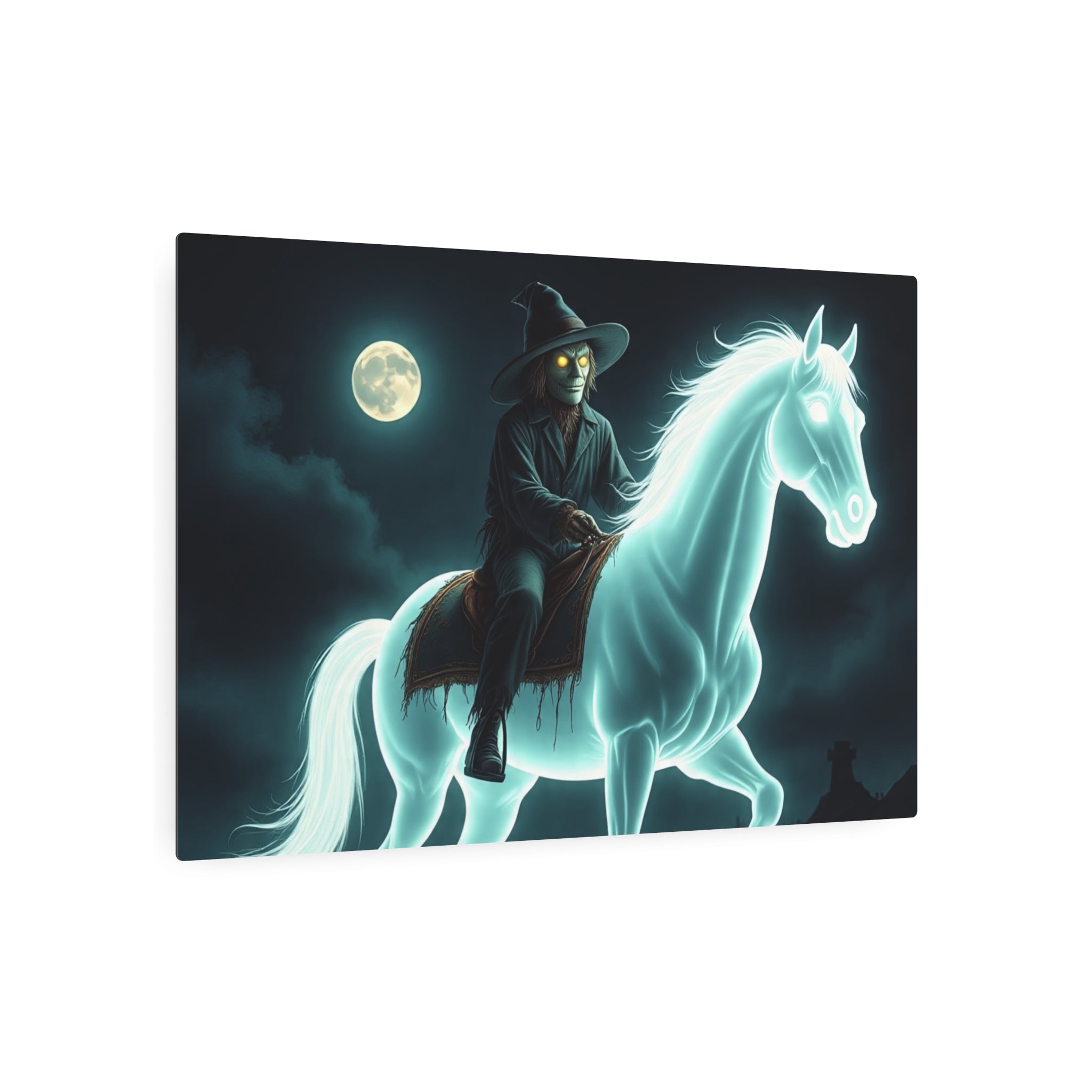 Metal Art Sign - Haunting Magical Halloween Spooky Exclusive Design