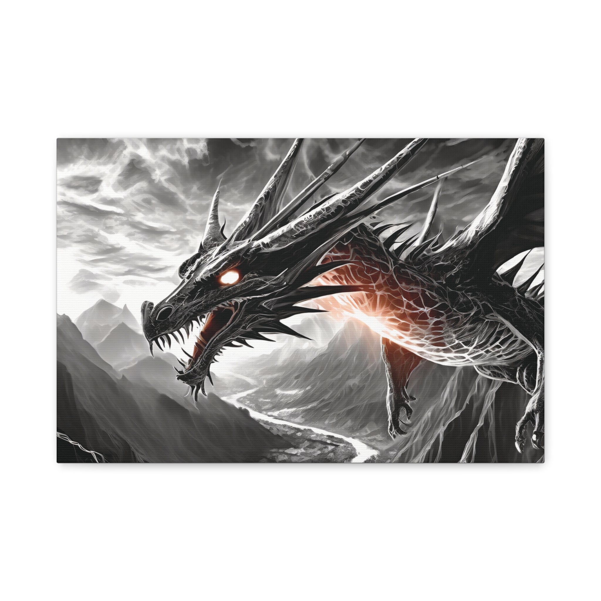 Dragon Art Canvas Print