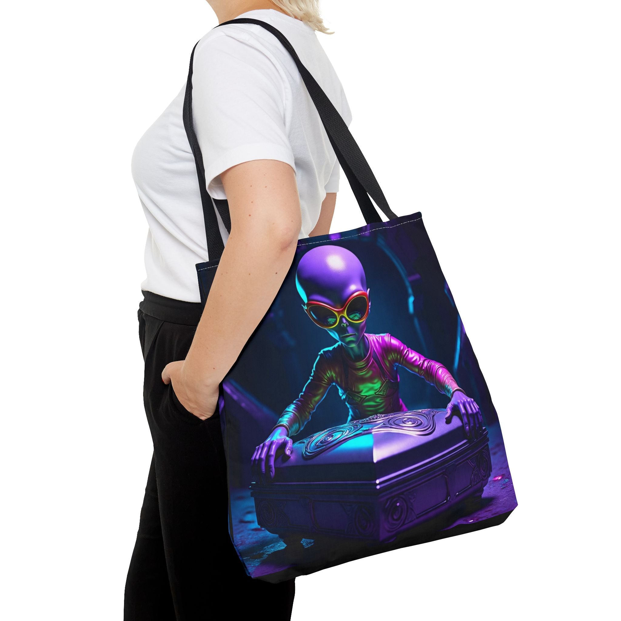 Tote Bag - VYBZ Exclusive Alien DJ Halloween Design