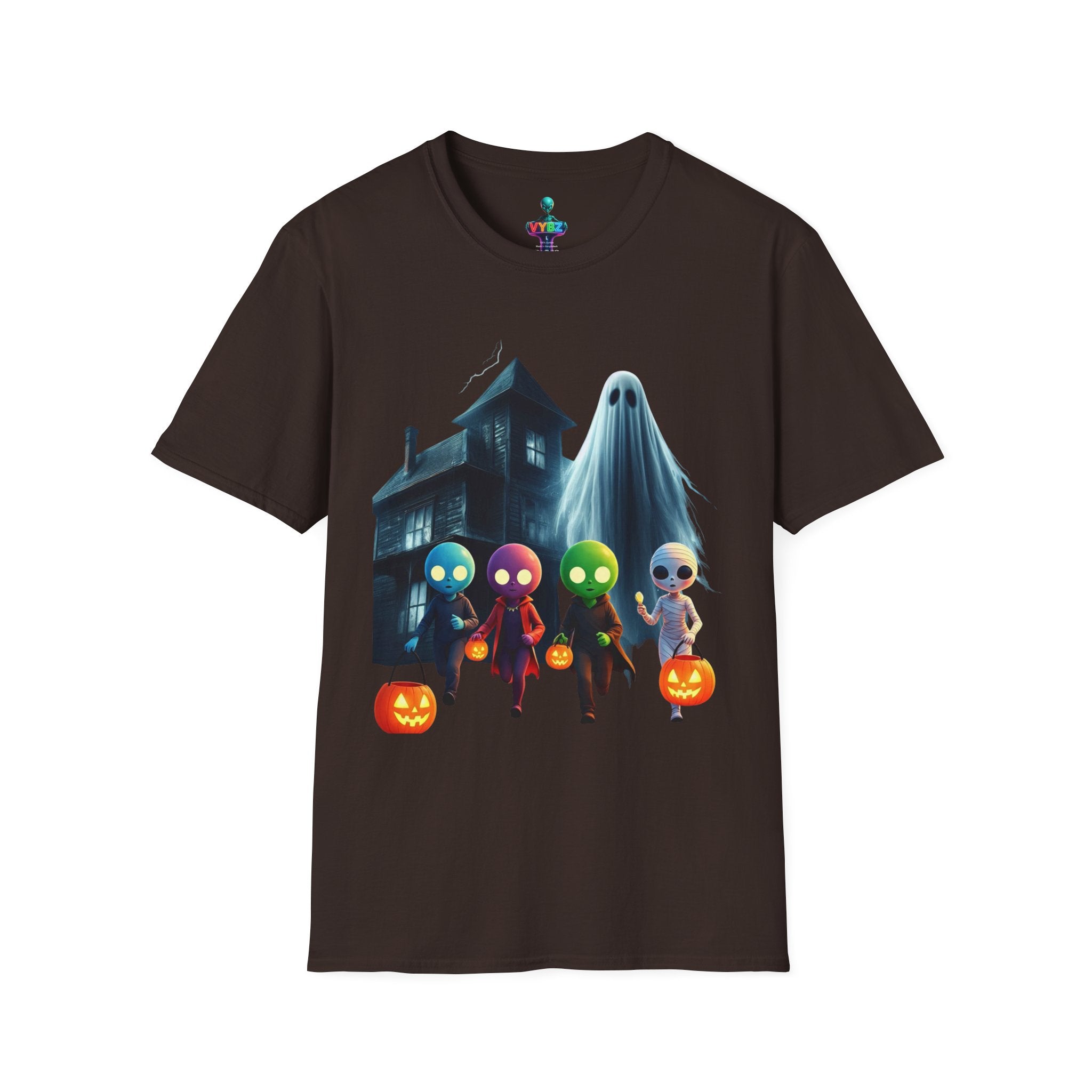 VYBZ "Aliens & Ghost" Halloween Graphic Tee