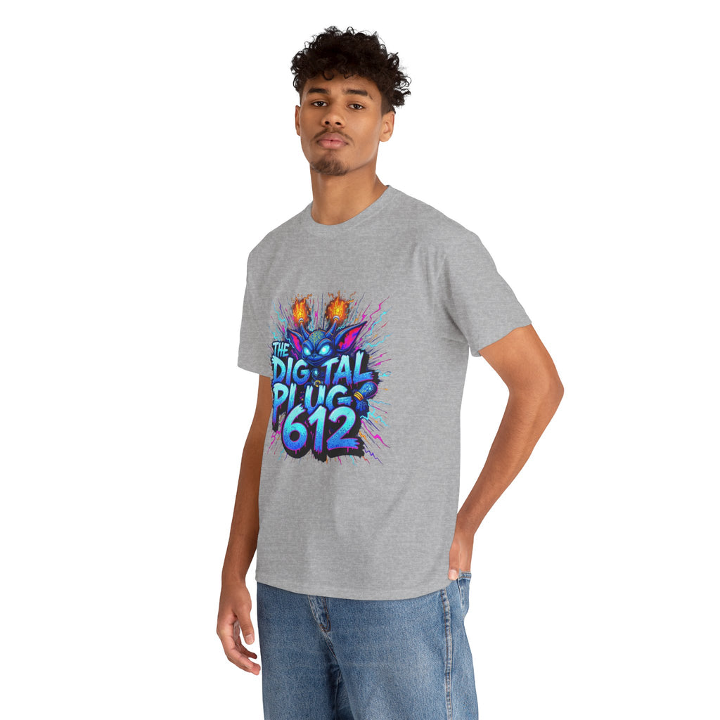The Digital Plug 612 "Plugz" Tee — Streetwear Graphic T-Shirt