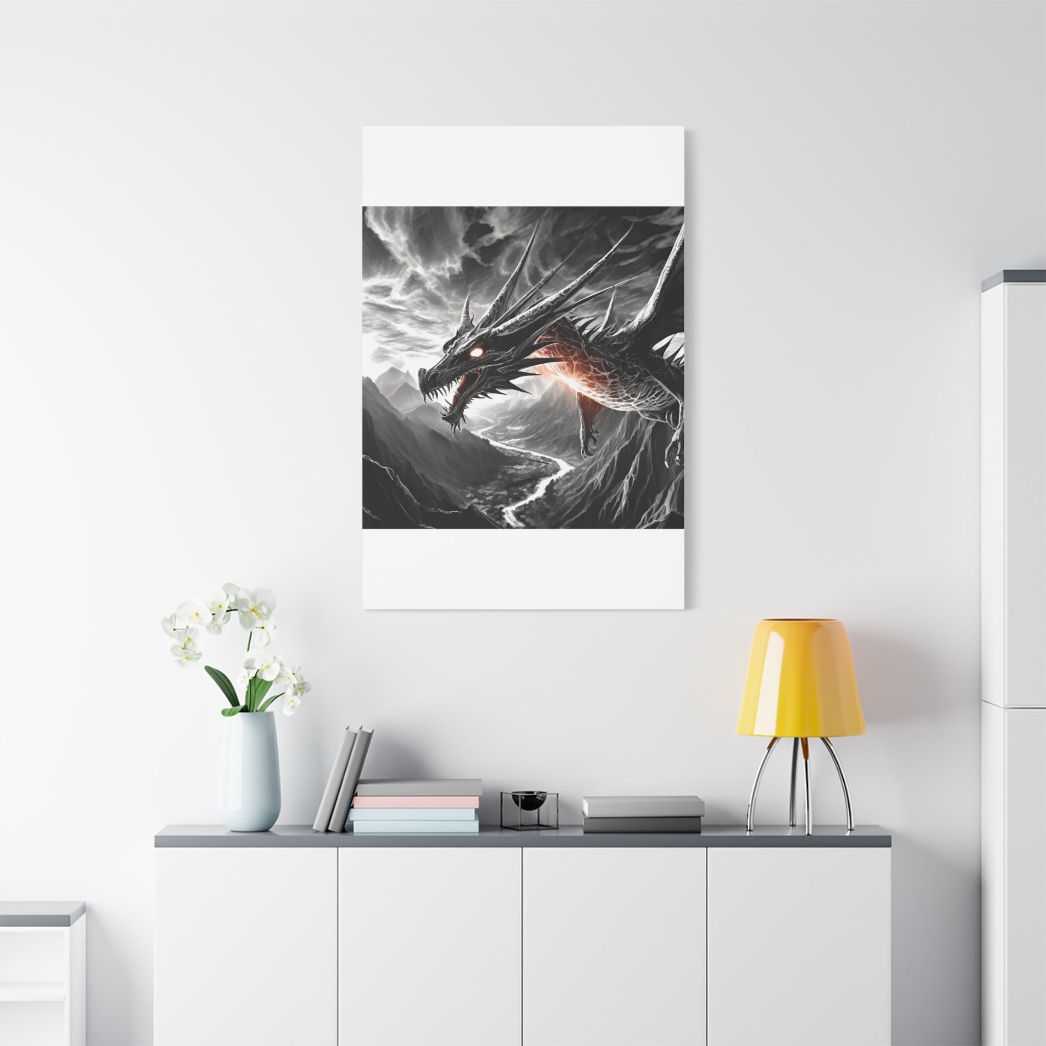 Dragon Art Canvas Print