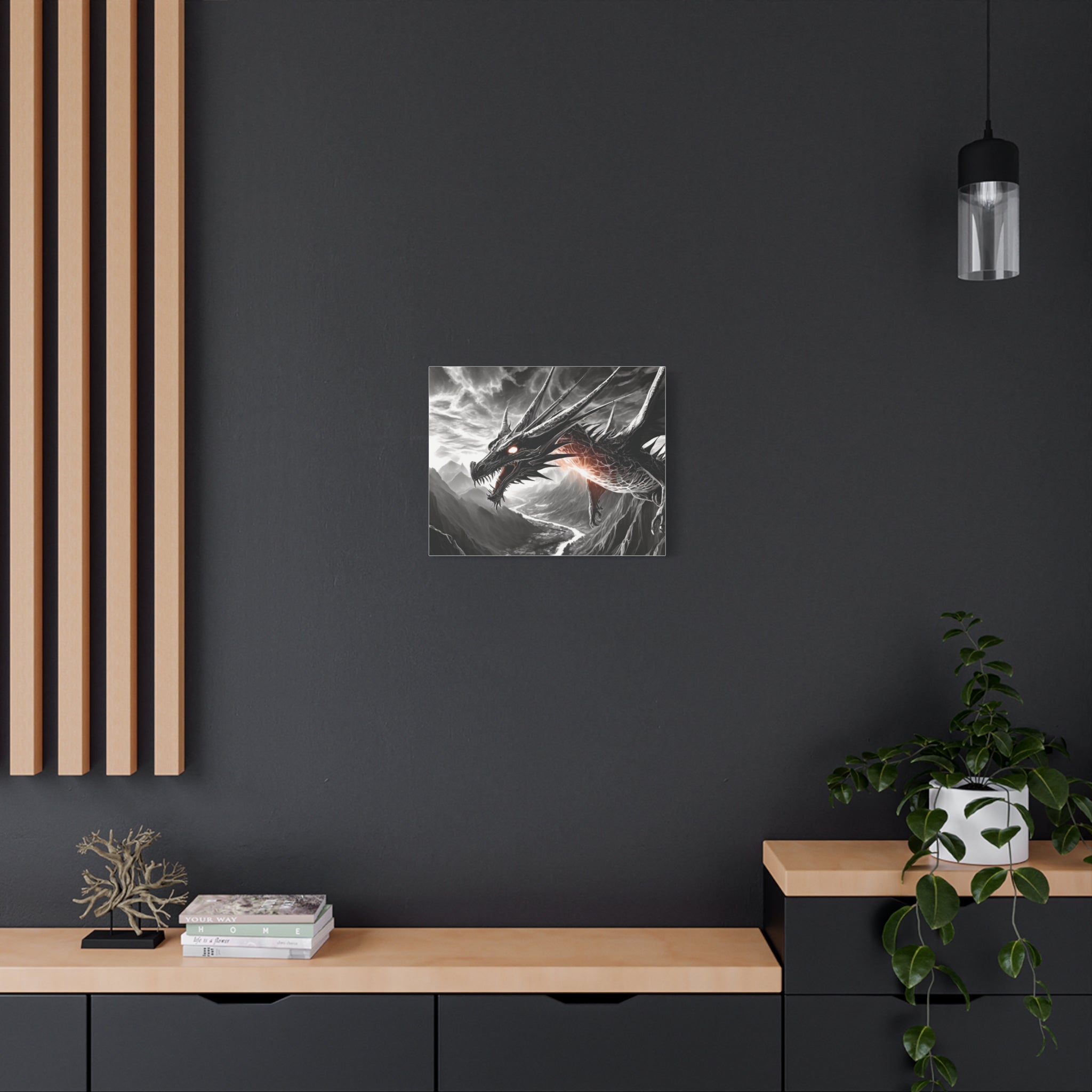Dragon Art Canvas Print