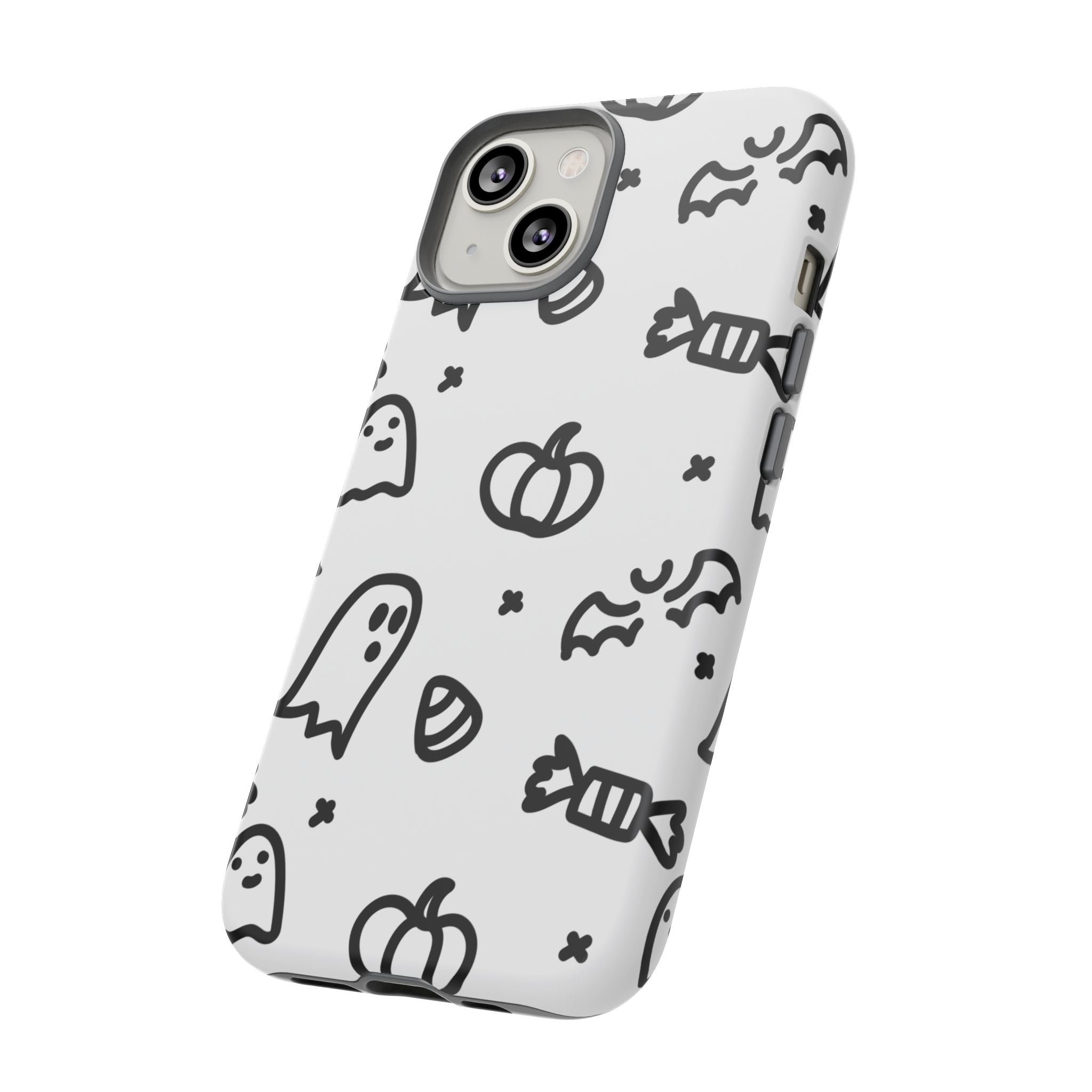 Halloween Themed Phone Case, Spooky Ghosts and Pumpkins, Fall Decor, Costume Party, Trick or Treat