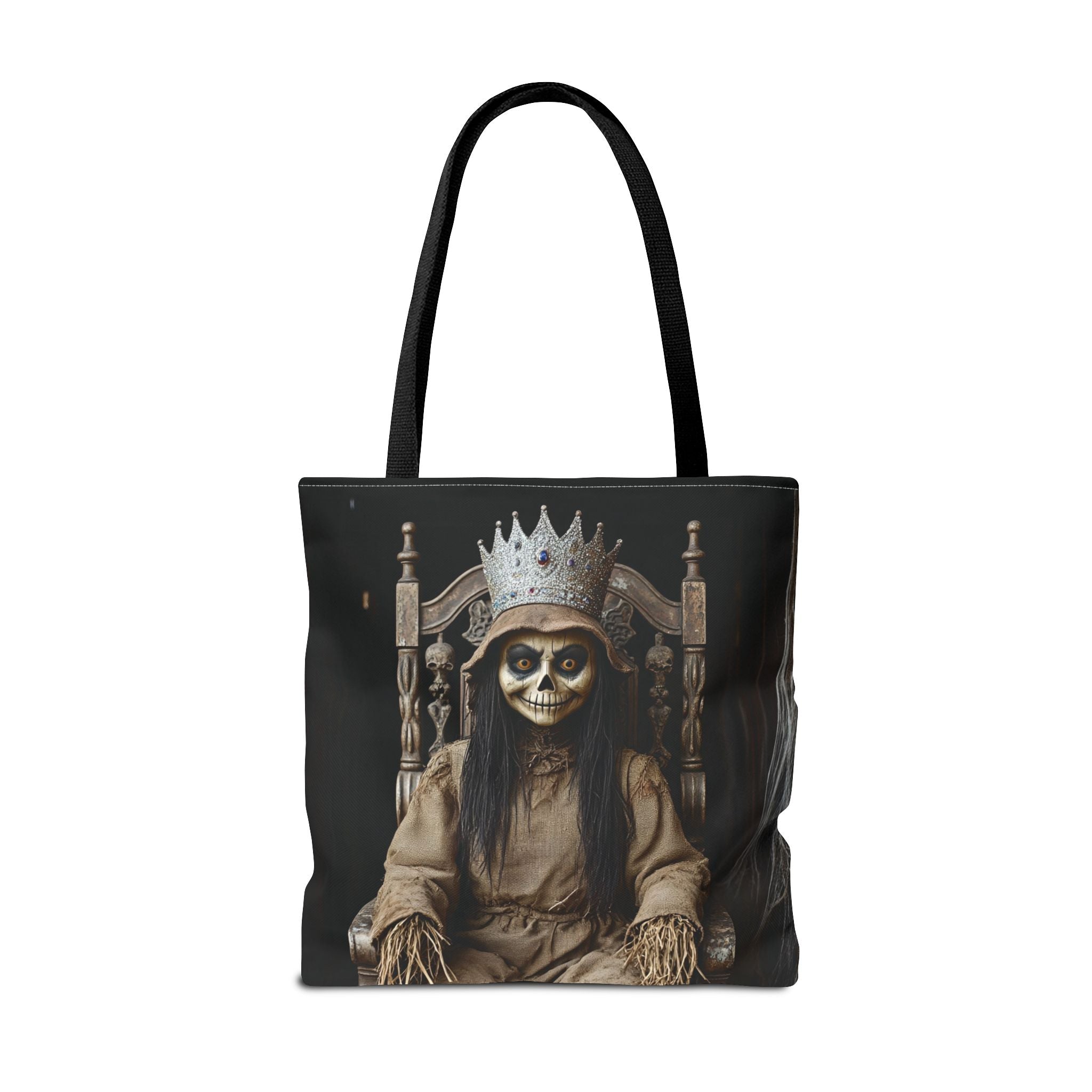 VYBZ Tote Bag - Spooky Skeleton Queen Halloween Design