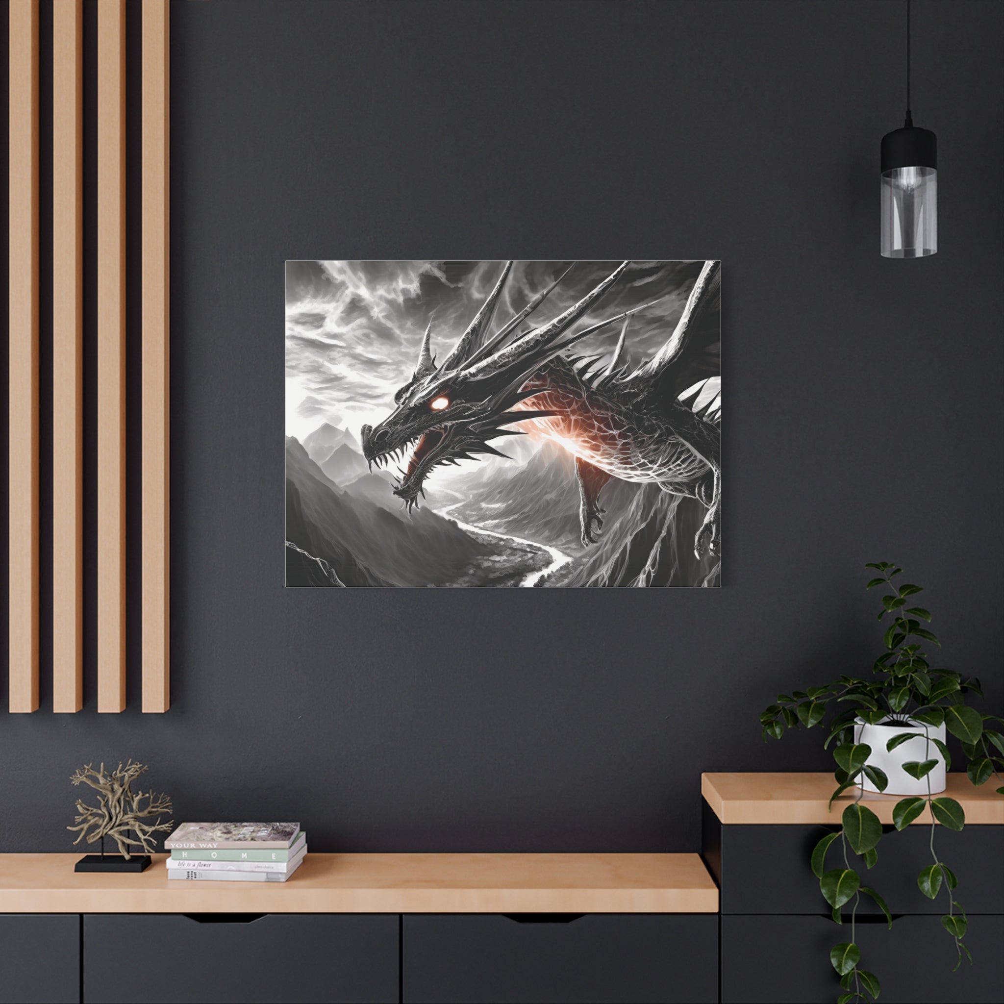 Dragon Art Canvas Print