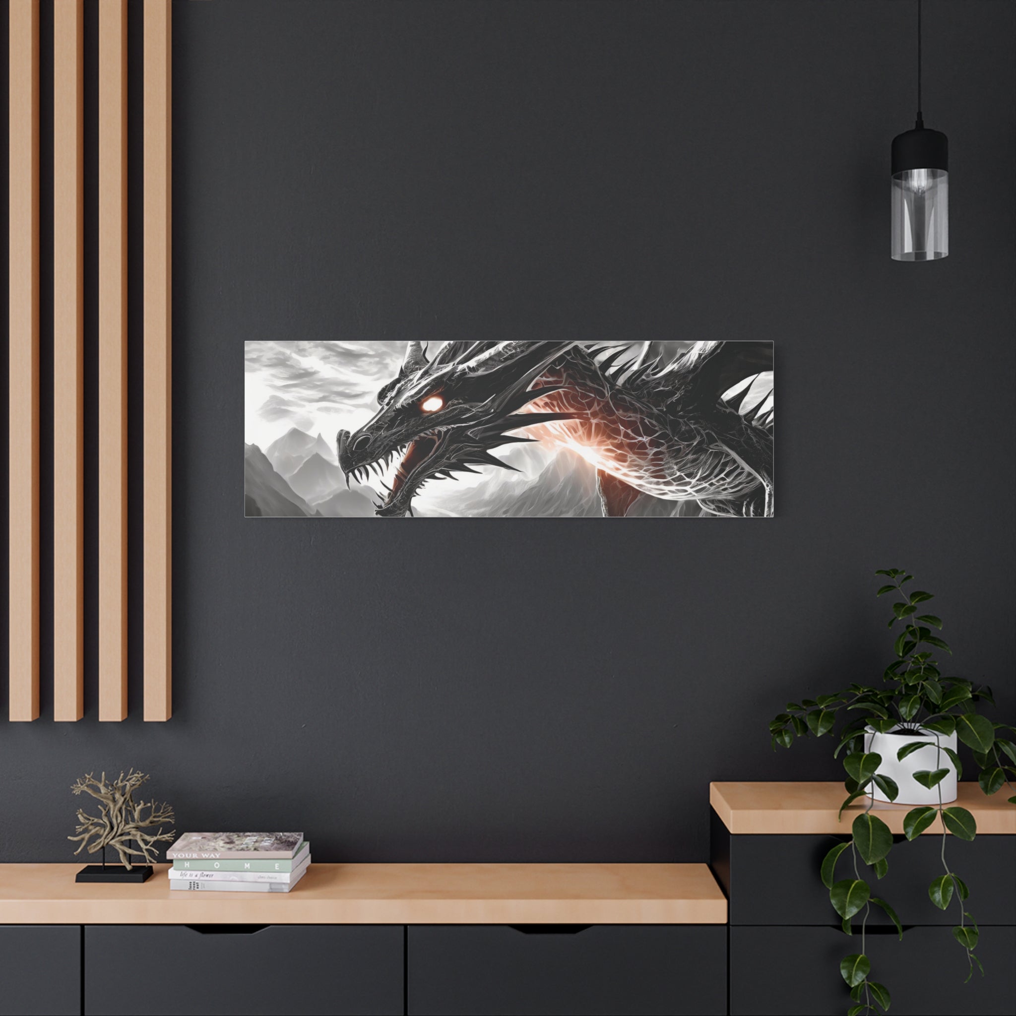 Dragon Art Canvas Print