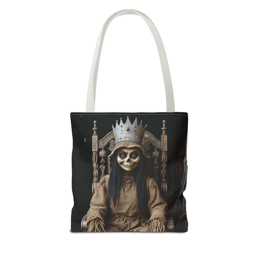 VYBZ Tote Bag - Spooky Skeleton Queen Halloween Design