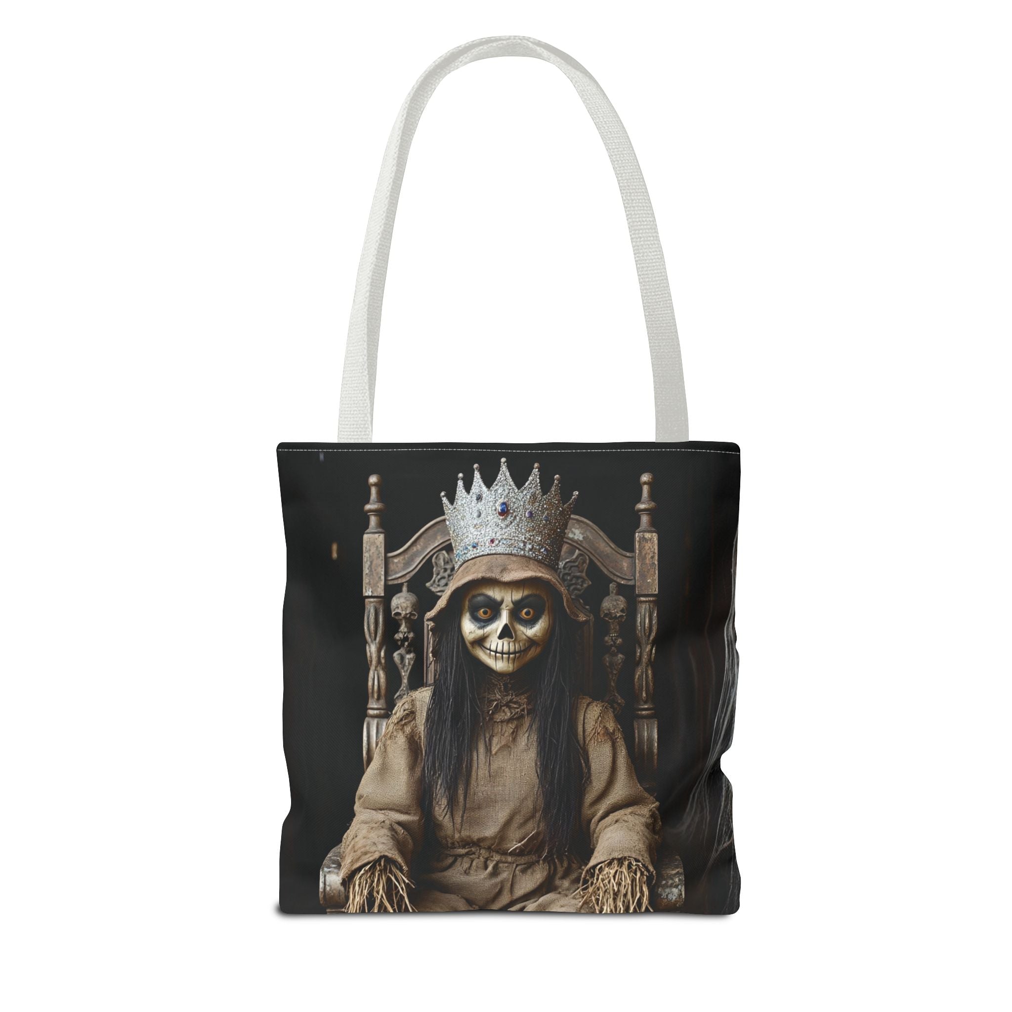 VYBZ Tote Bag - Spooky Skeleton Queen Halloween Design