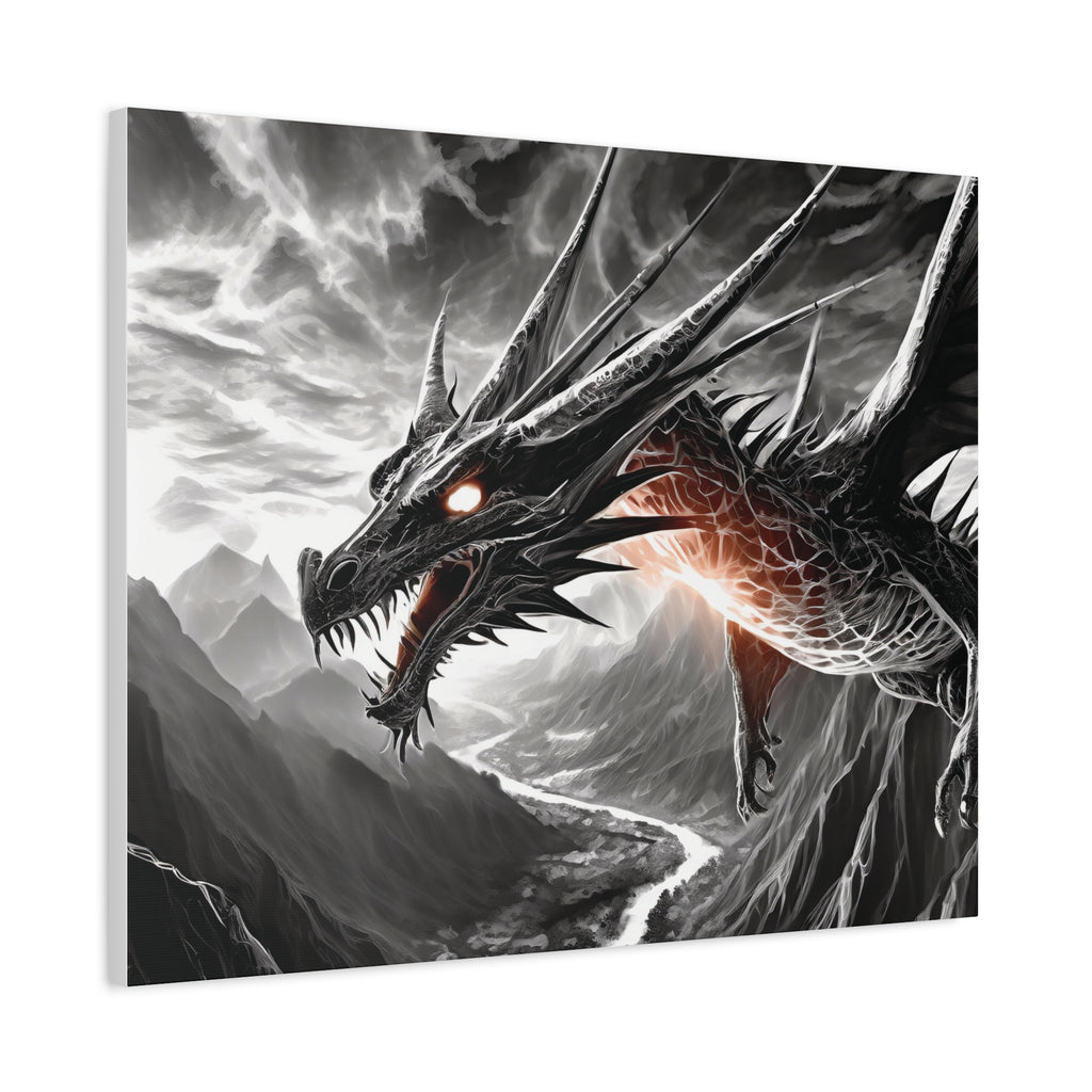 Dragon Art Canvas Print