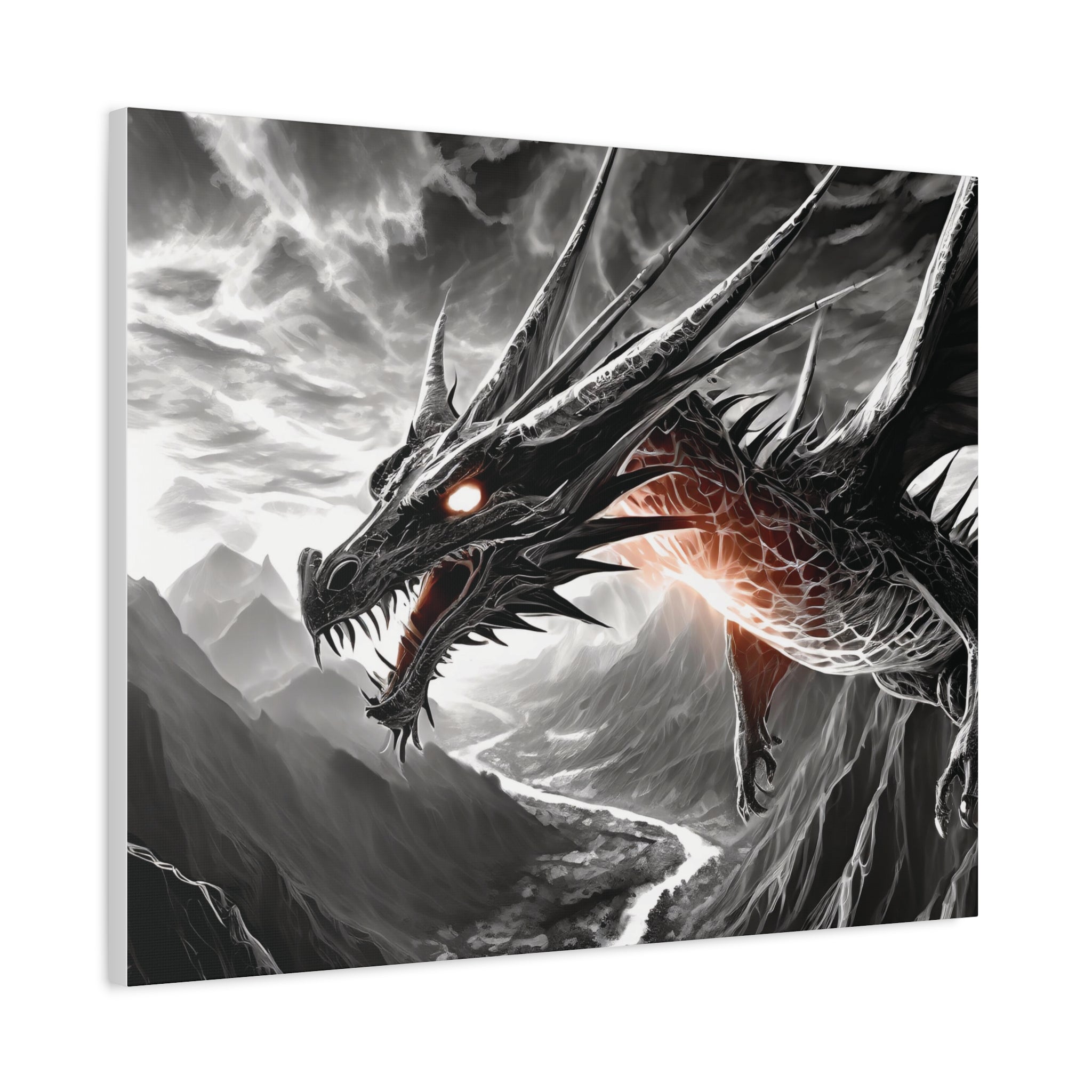 Dragon Art Canvas Print