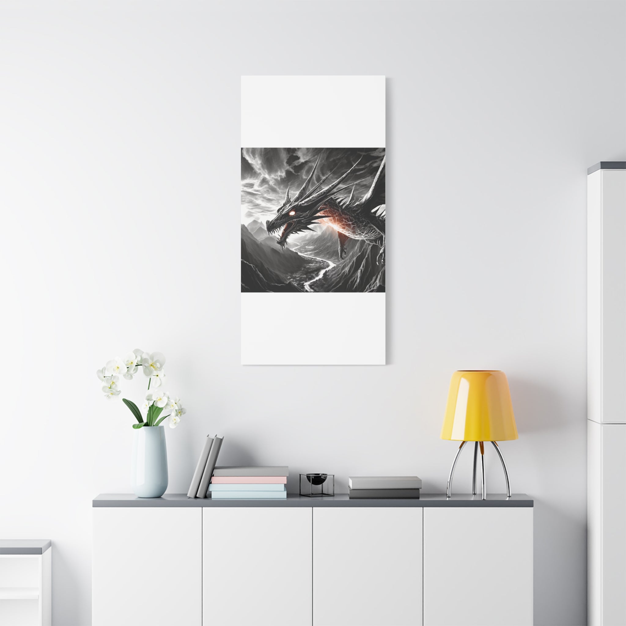 Dragon Art Canvas Print