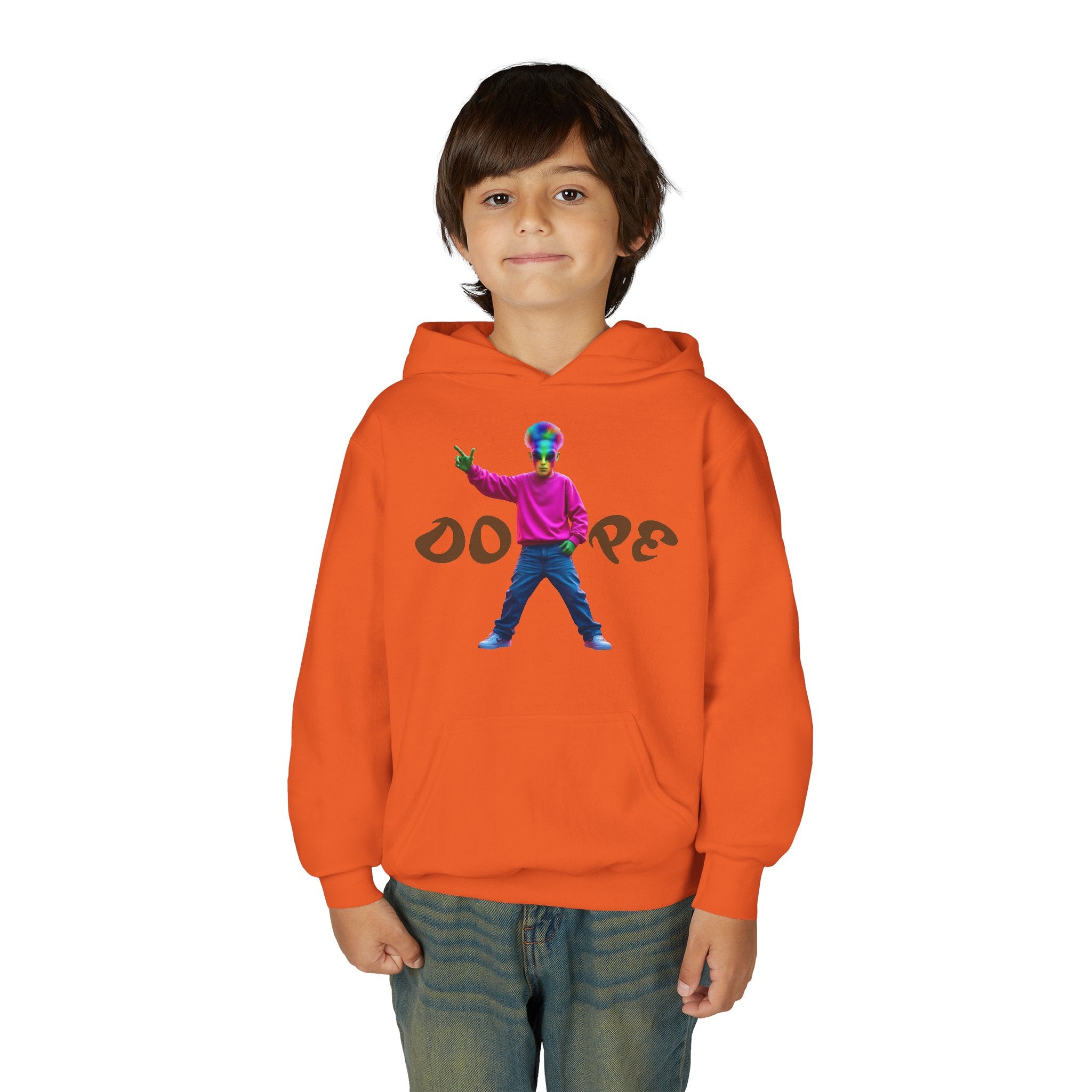VYBZ Alien Youth Hoodie - Exclusive Colorful Hip Hop Slang Design