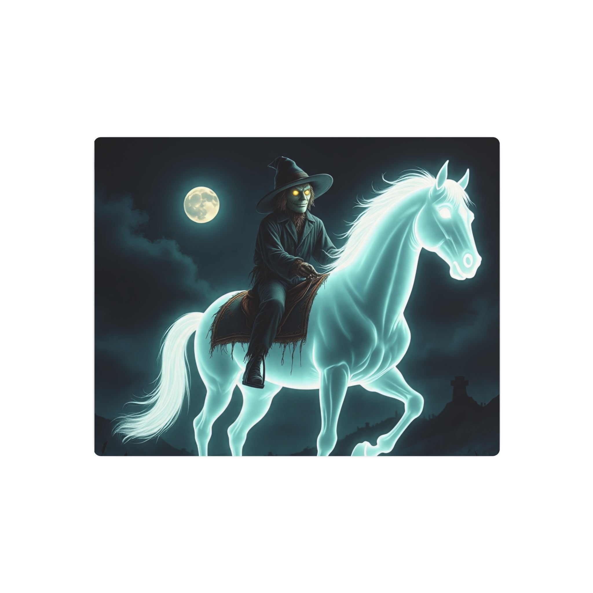 Metal Art Sign - Haunting Magical Halloween Spooky Exclusive Design