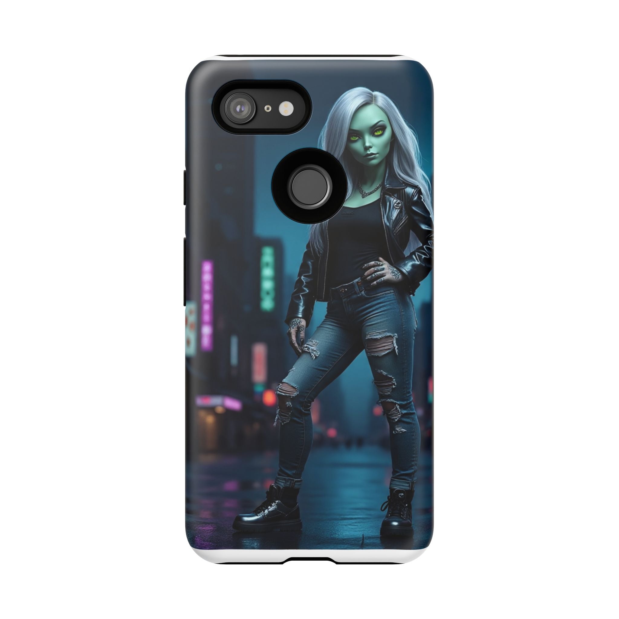 Alien Chic Tough Phone Case