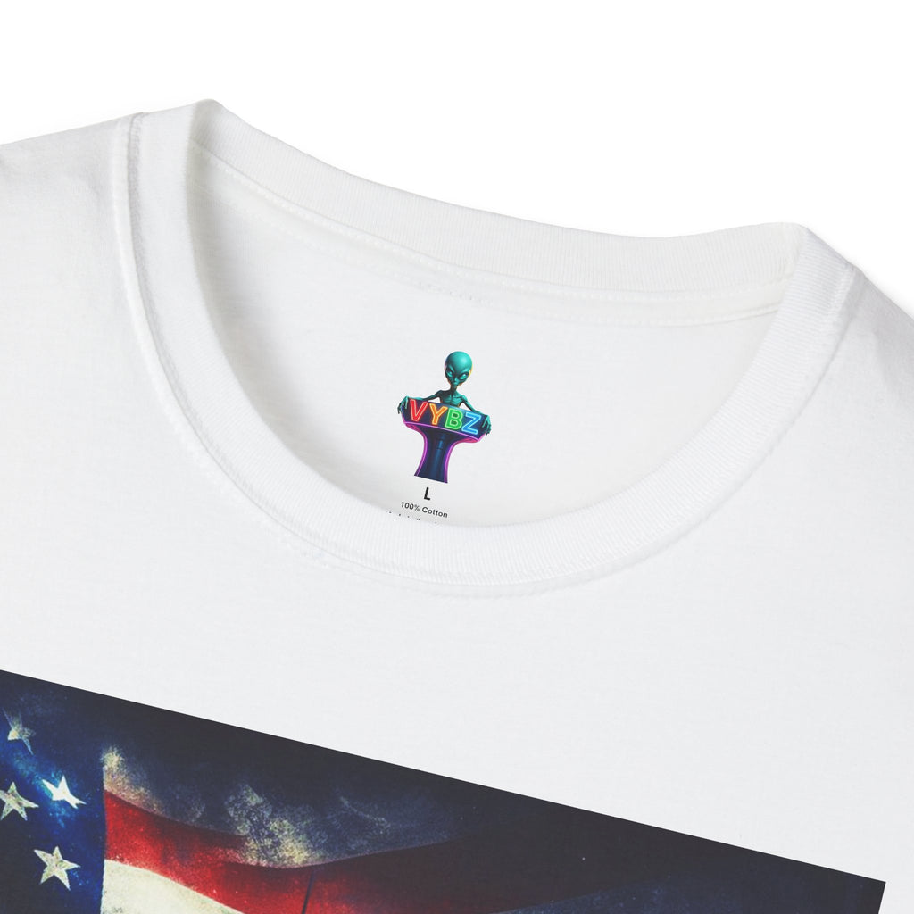 VYBZ Freedom-Themed Graphic Tee