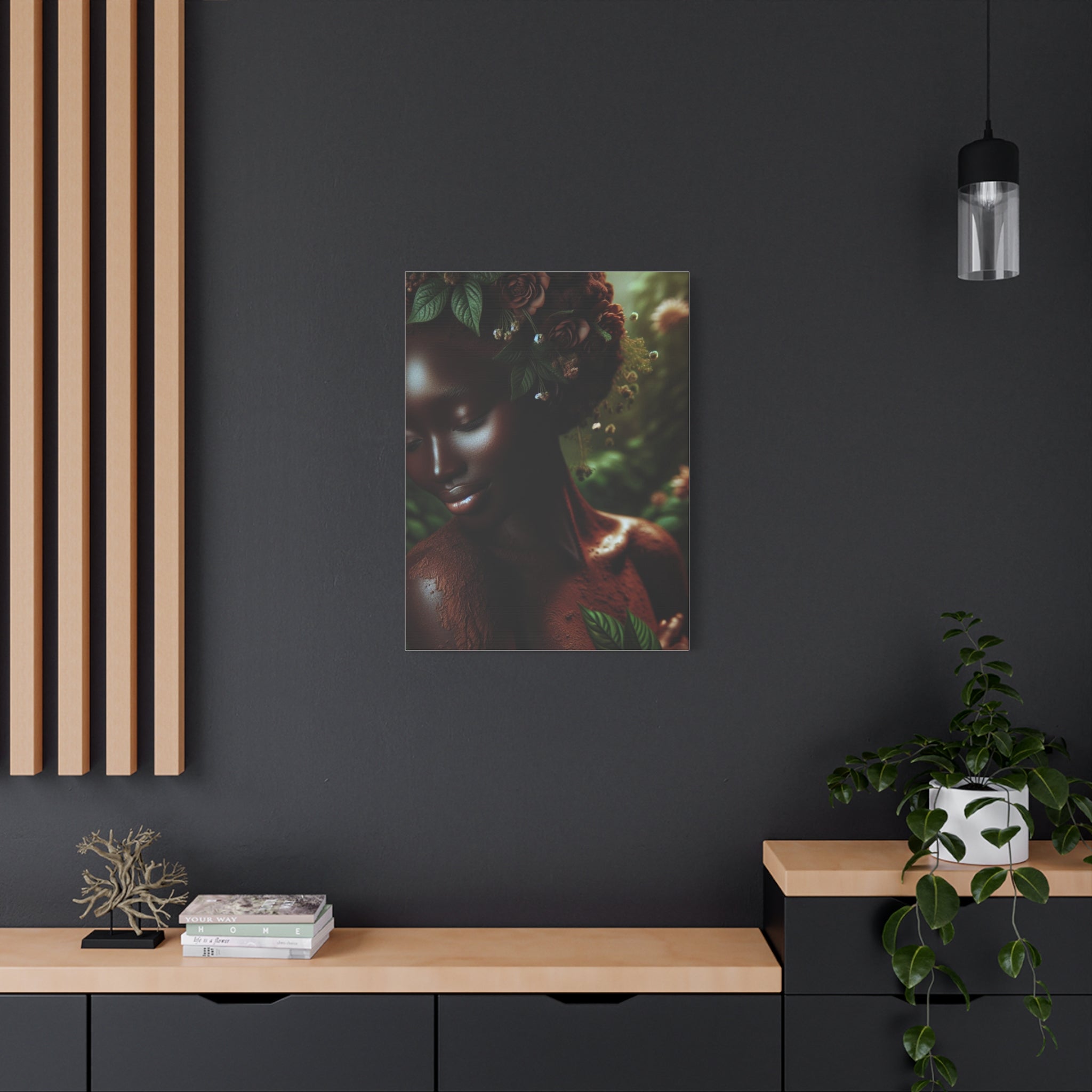 Elegant Mother Nature Canvas Art Print