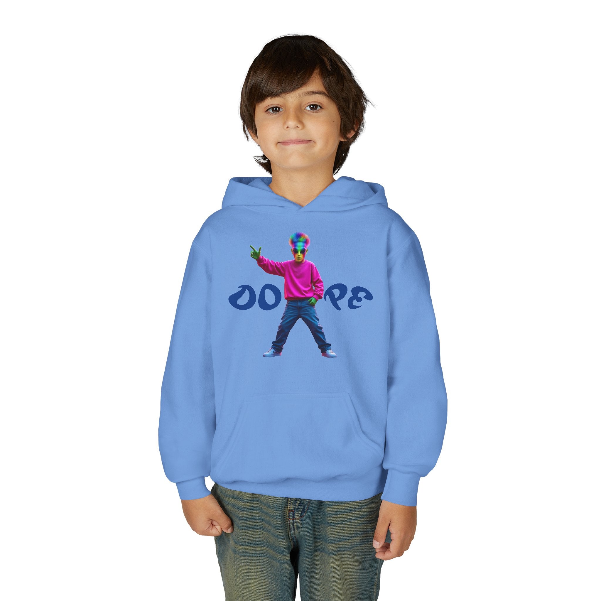 VYBZ Alien Youth Hoodie - Exclusive Colorful Hip Hop Slang Design