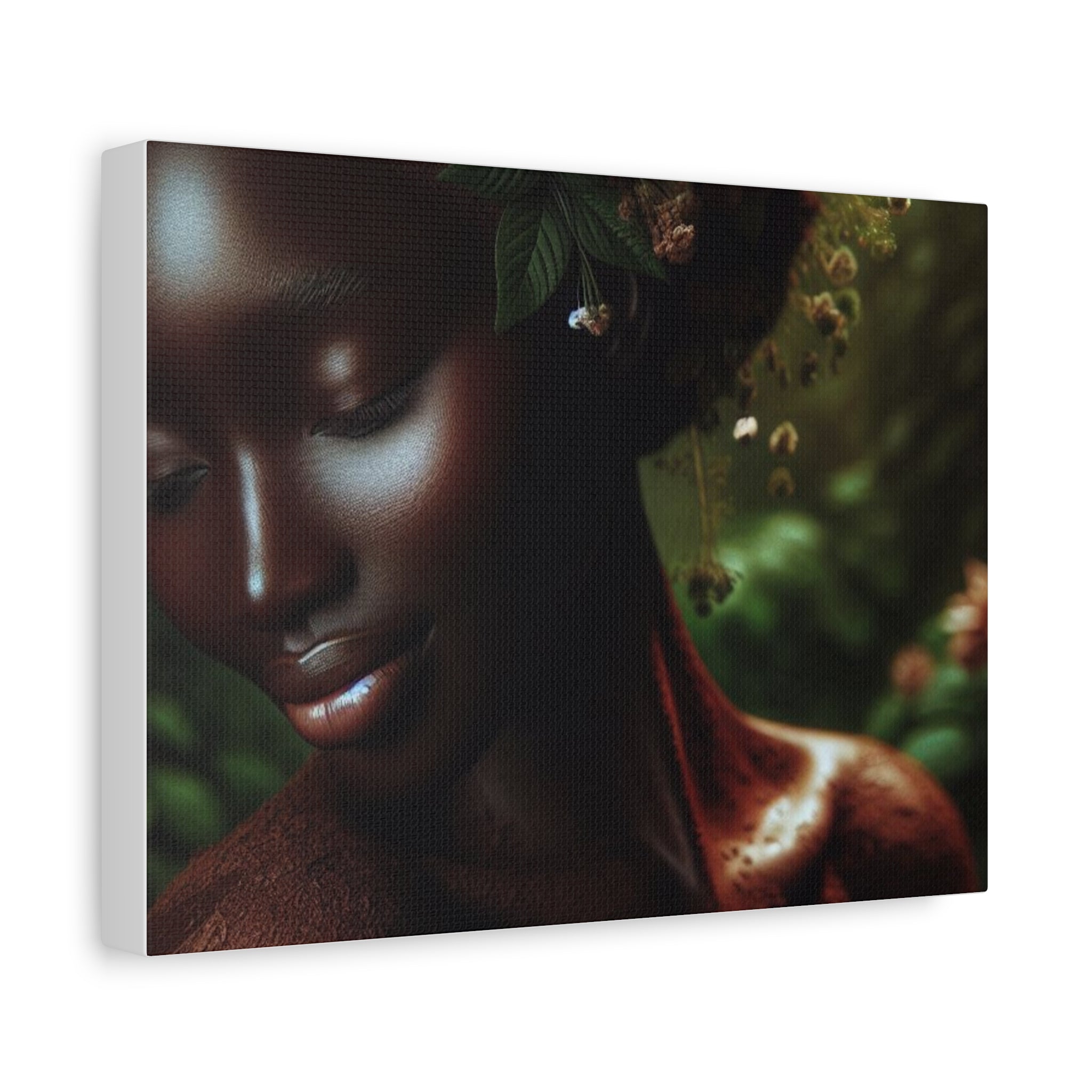 Elegant Mother Nature Canvas Art Print