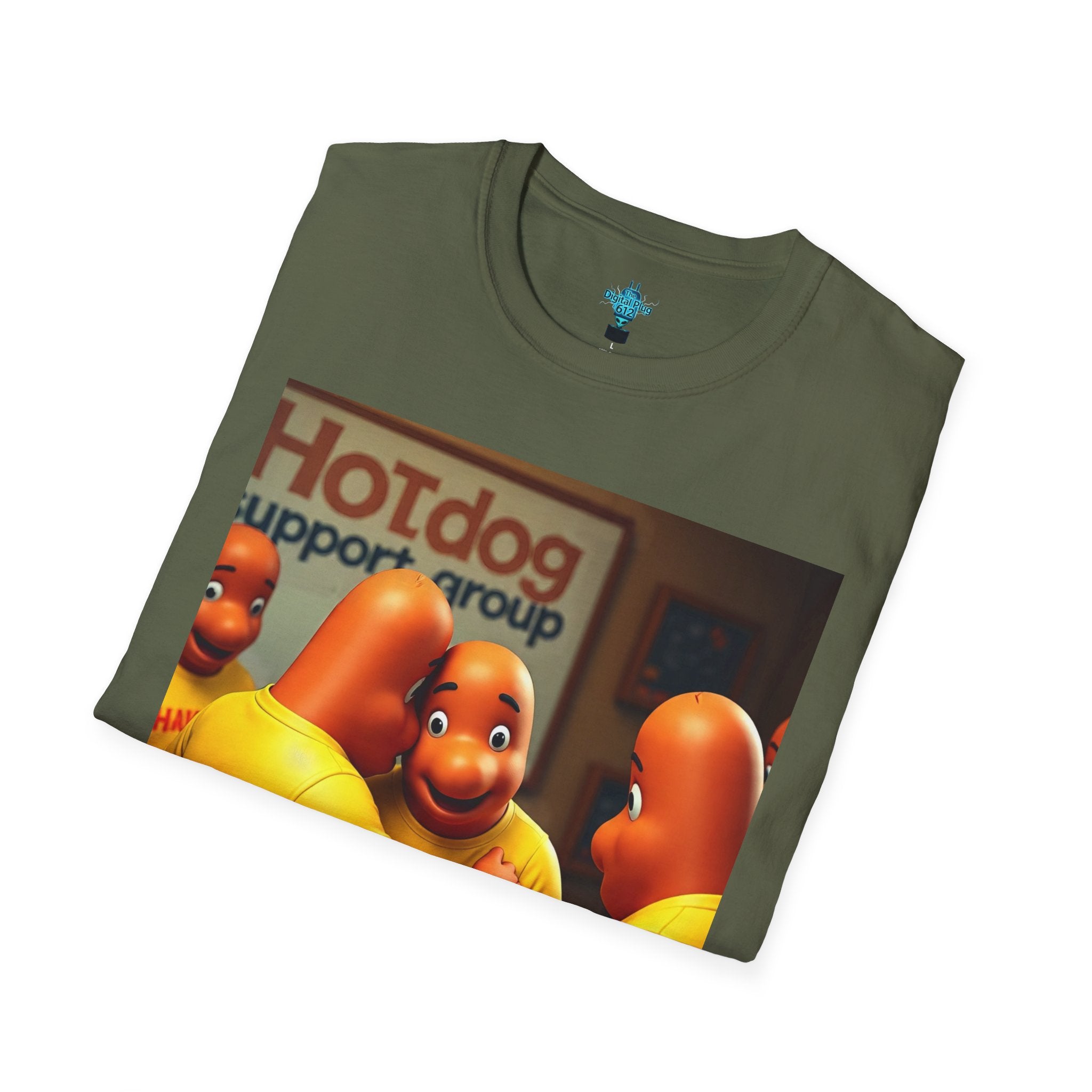 VYBZ Emotional Support Hot Dog T-Shirt