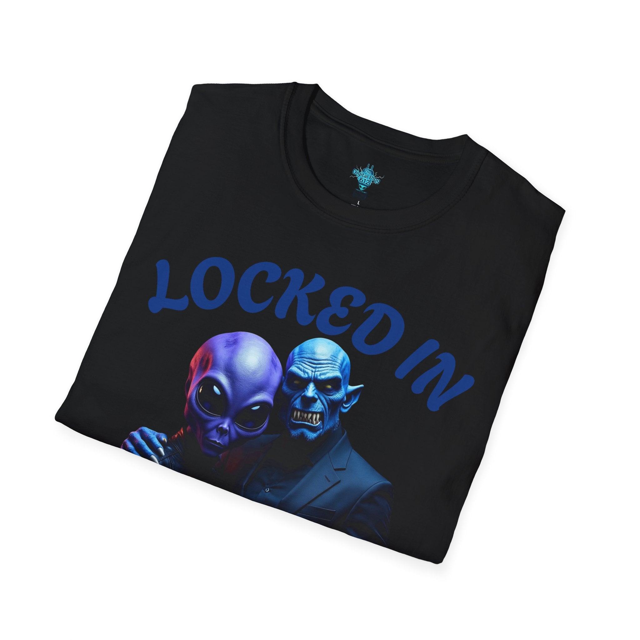 VYBZ "Locked In" Alien Couple T-Shirt