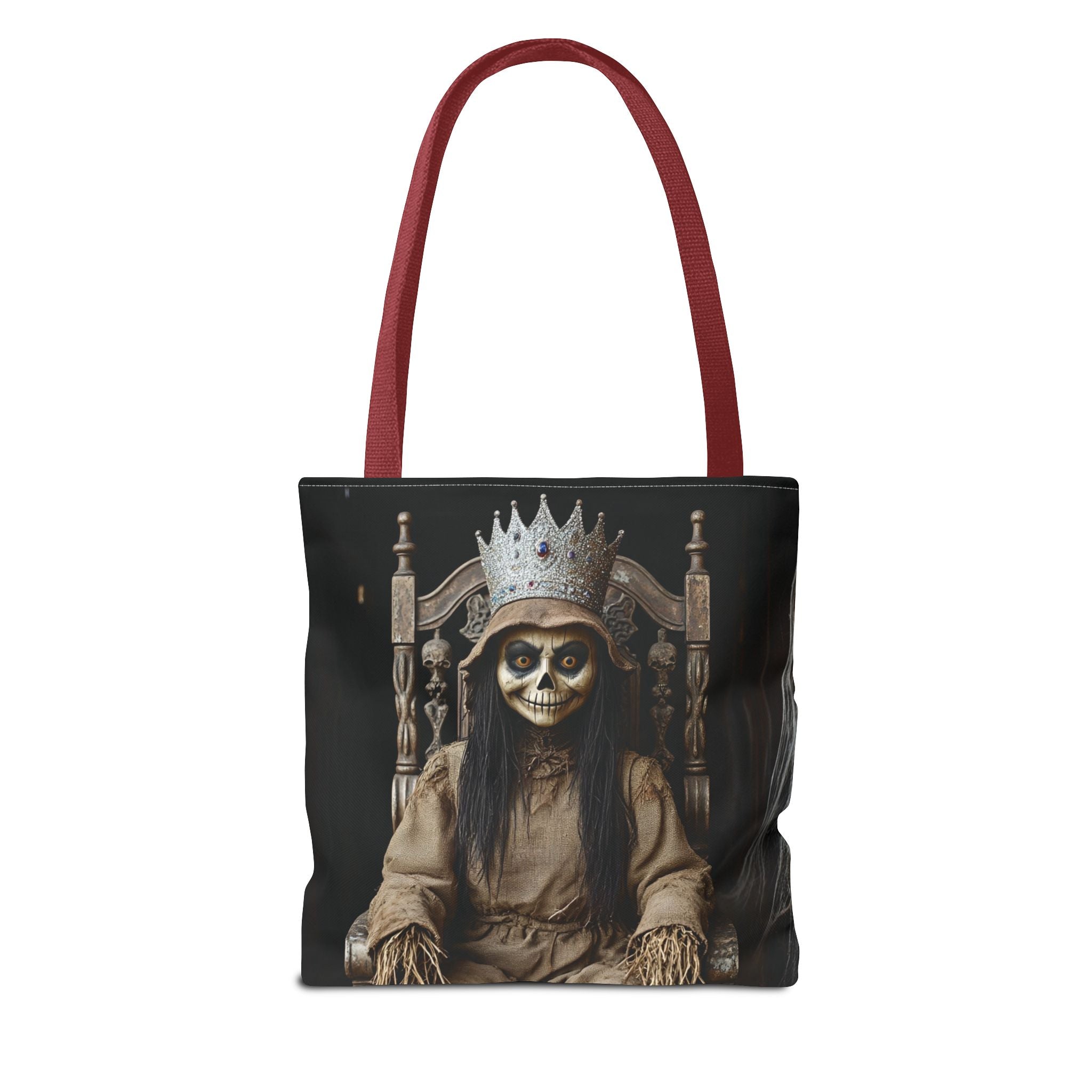 VYBZ Tote Bag - Spooky Skeleton Queen Halloween Design