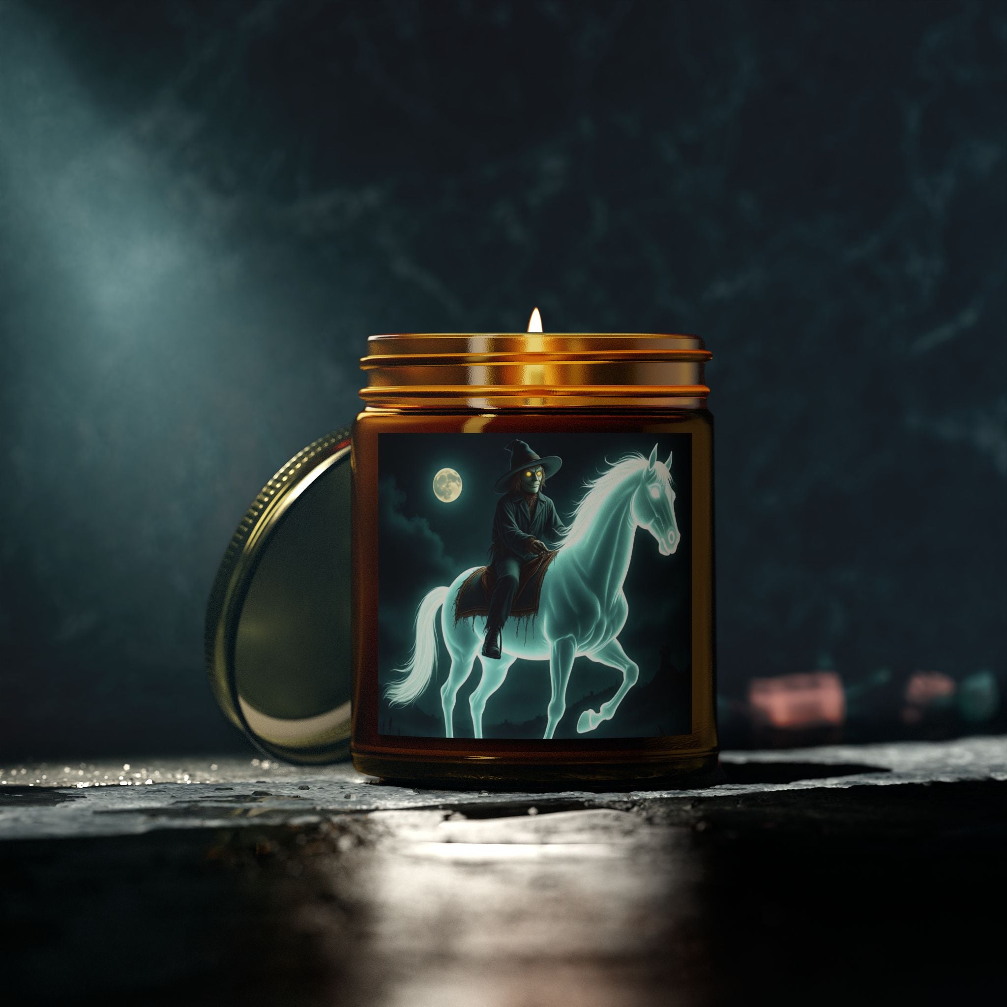 Enchanting Scented Candles, Ethereal Horse Design, Aromatherapy, Home Decor, Gift Idea, Relaxing Ambiance, Halloween