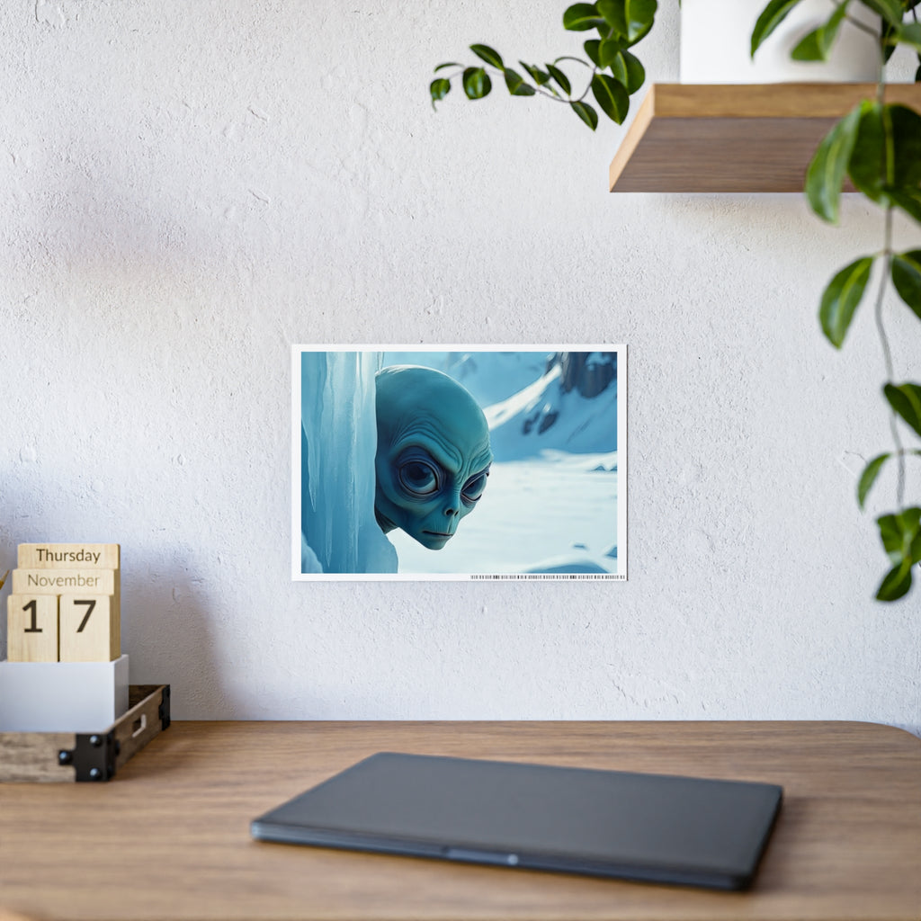 Glossy Alien Poster